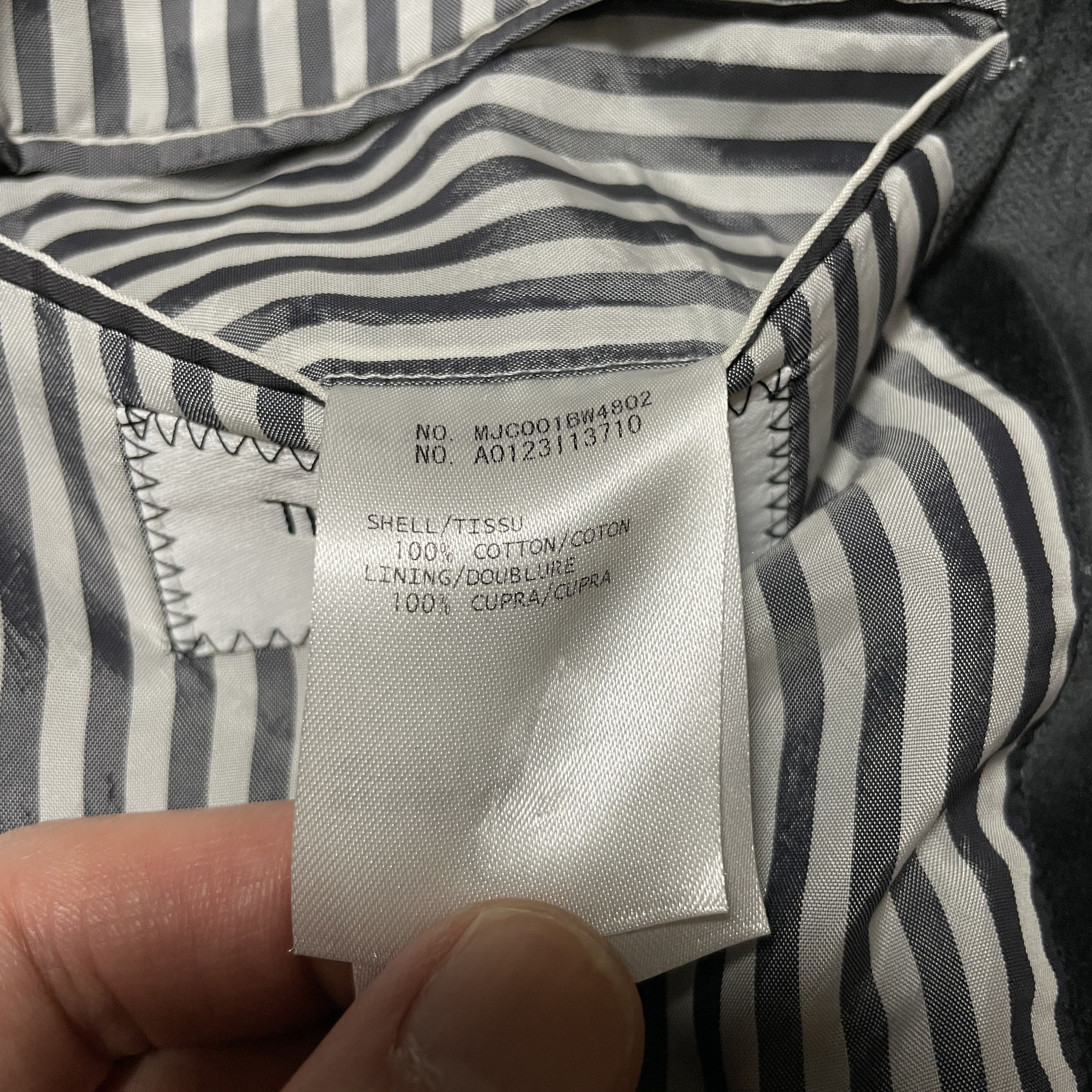 Thom Browne Thom Browne Velvet Piping Black Jacket Size 1 Size 36R - 14 Thumbnail