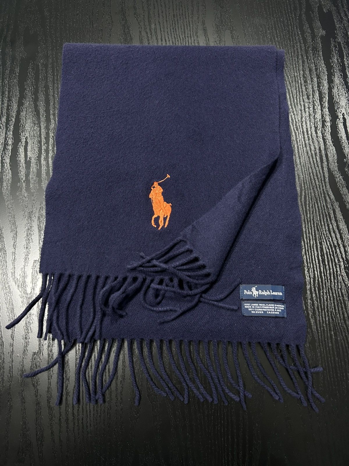 90s Polo Big Pony Scarf Wool Gloves Scarves