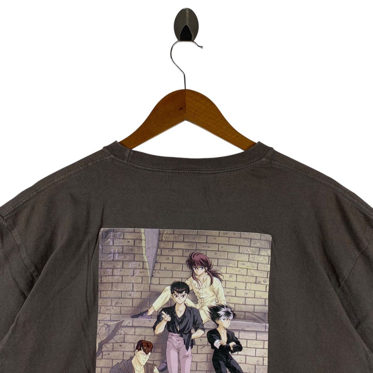 Anime YU YU HAKUSHO big Graphic all character printed tee Size US XL / EU 56 / 4 - 9 Thumbnail