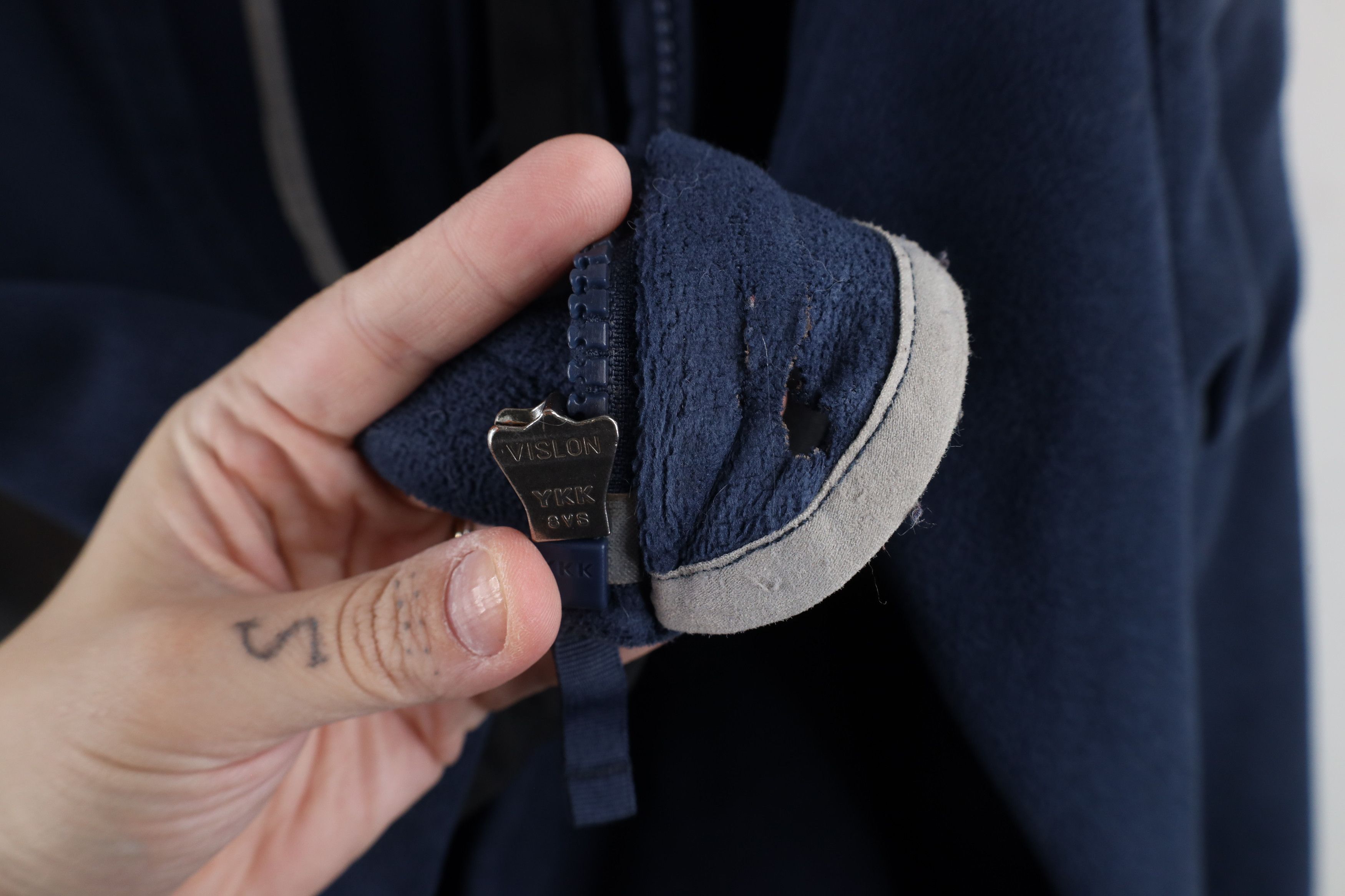 Duluth Trading Company × Vintage Duluth Trading Co Heavyweight Full Zip Fleece Jacket Blue Size US S / EU 44-46 / 1 - 16 Thumbnail