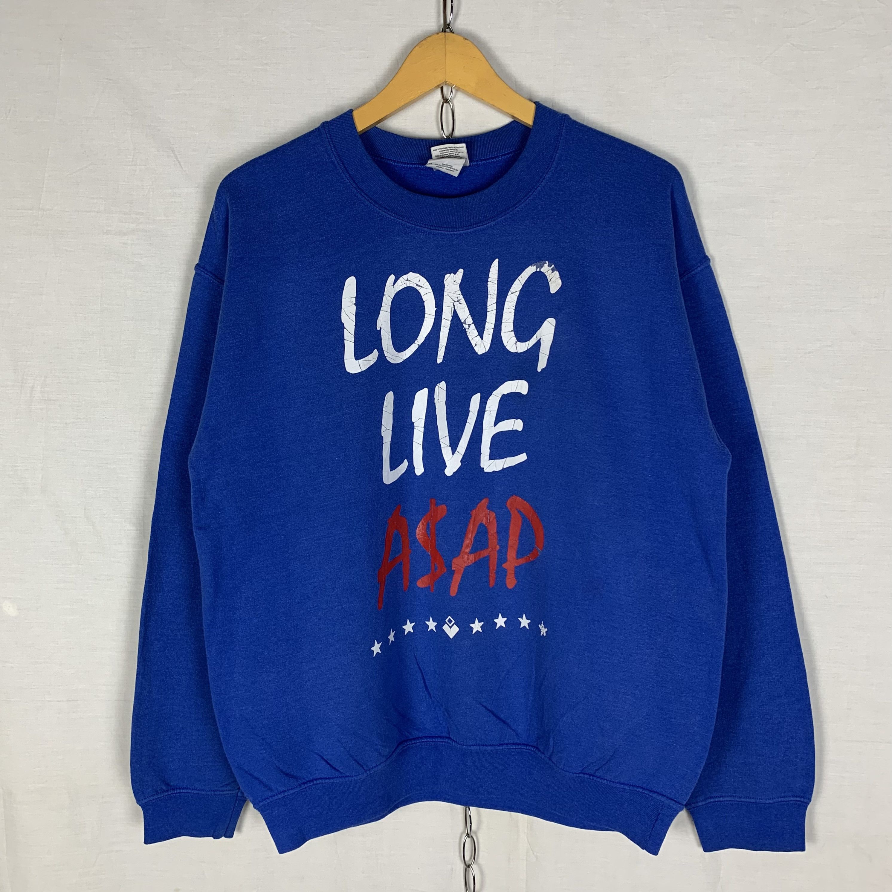 A$AP Rocky Long Live A$ap Rocky Sweatshirt Crewneck Size US M / EU 48-50 / 2 - 1 Thumbnail