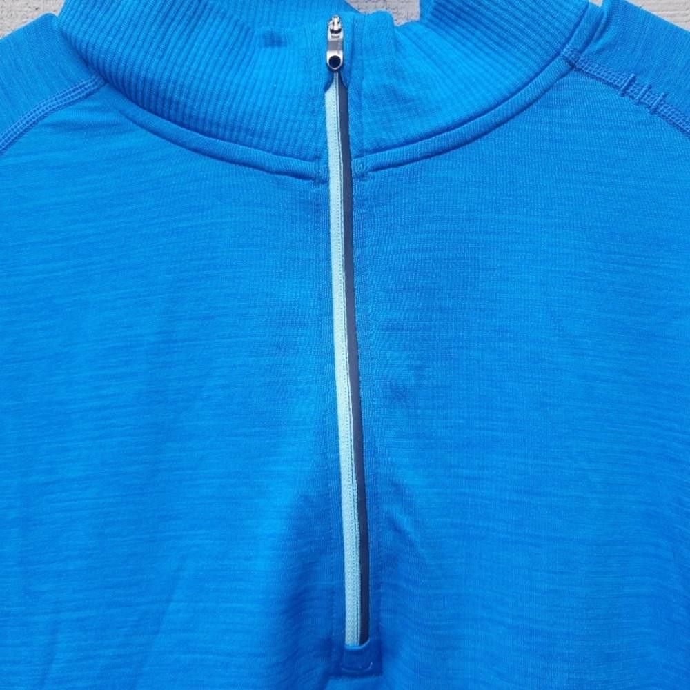 Lululemon Lululemon Men’s 1/2 Half Zip Long Sleeve Shirt Medium Blue Size US M / EU 48-50 / 2 - 5 Thumbnail