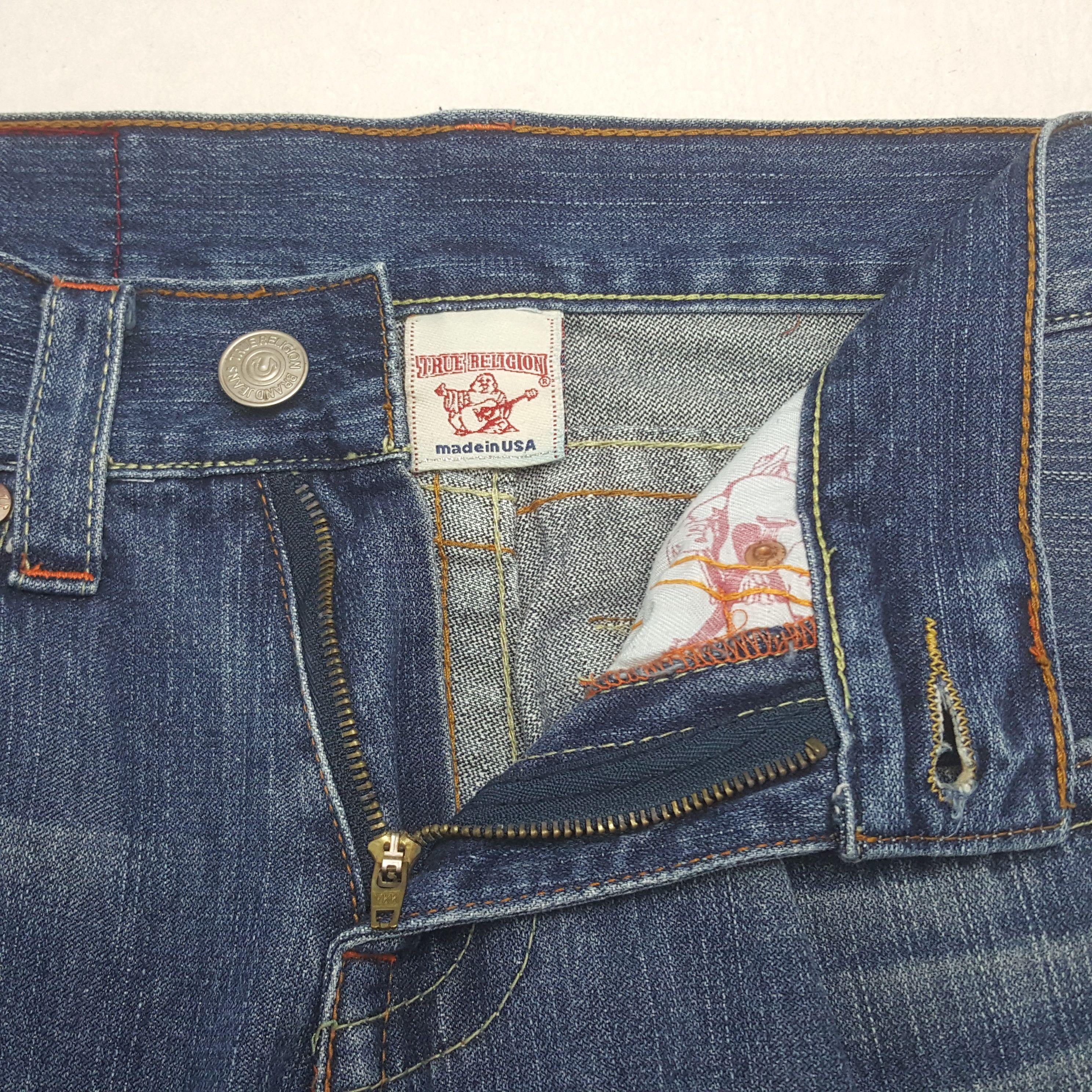 True Religion Vintage True Religion JOEY BootcutStyle Denim Jeans Size US 32 / EU 48 - 12 Thumbnail