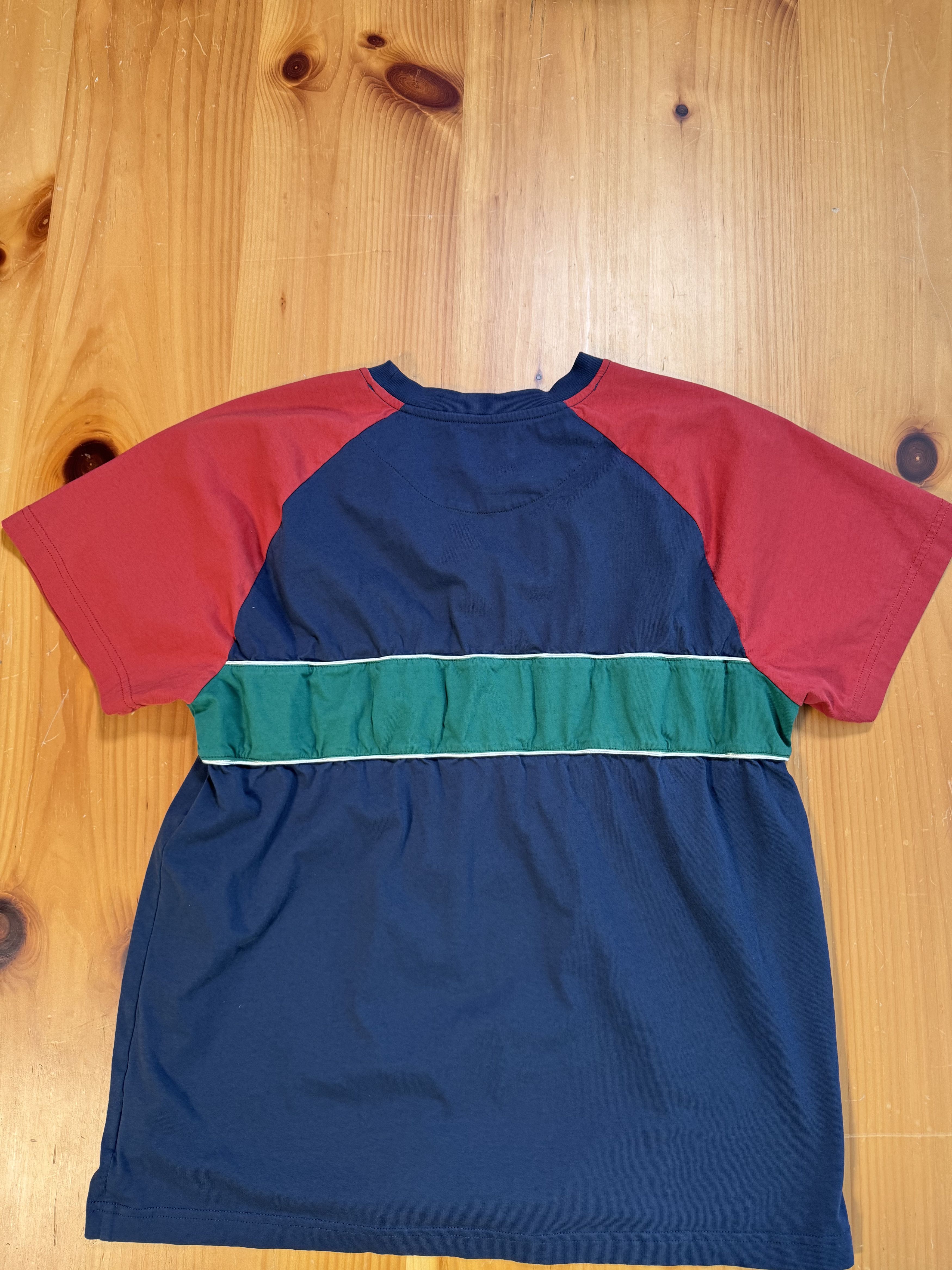 Wales Bonner Wales Bonner FW 20 STRIPE PIPING T SHIRT Size US L / EU 52-54 / 3 - 11 Thumbnail