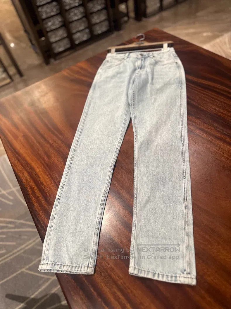 Brunello Cucinelli Brunello Cucinelli Light Blue Denim Pants Size 25" / US 0 / IT 36 - 1 Thumbnail