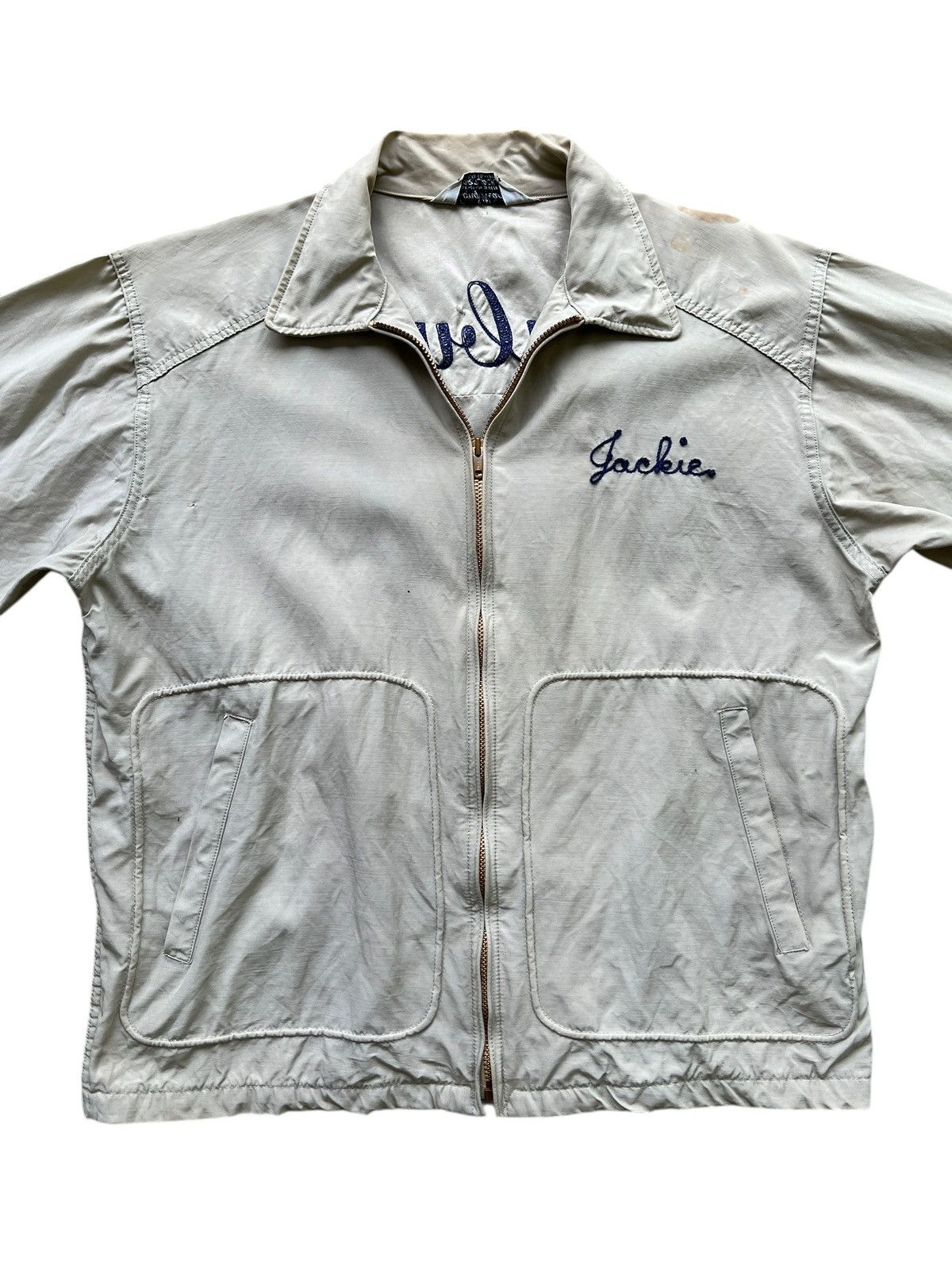 Vintage 🔥 VINTAGE 50s LONG WEAR AUBURN BOAT CLUB SPORT JACKET Size US S / EU 44-46 / 1 - 4 Thumbnail