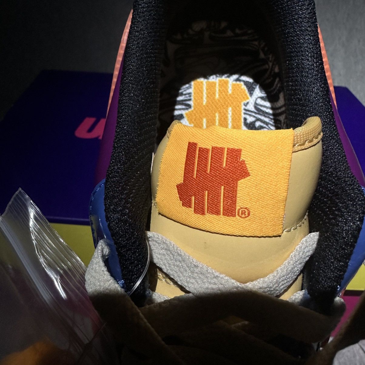 Nike Air Force 1 Low SP Undefeated Multi-Patent Total Orange