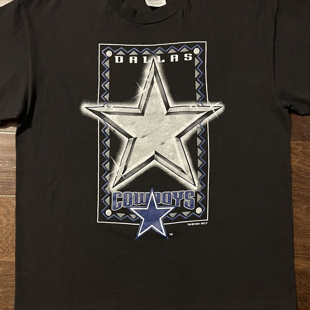 Hanes Vintage 90’s Hanes Dallas Cowboys Graphic T-Shirt USA Size US L / EU 52-54 / 3 - 2 Thumbnail