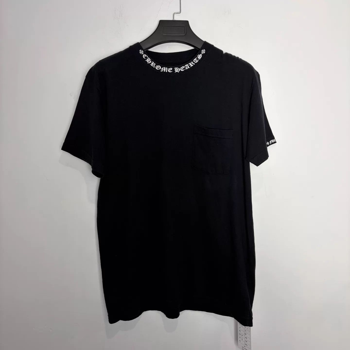 Chrome Hearts Chrome Hearts Scroll Logo Neck Short Sleeve T-Shirt L new Size US L / EU 52-54 / 3 - 1 Thumbnail