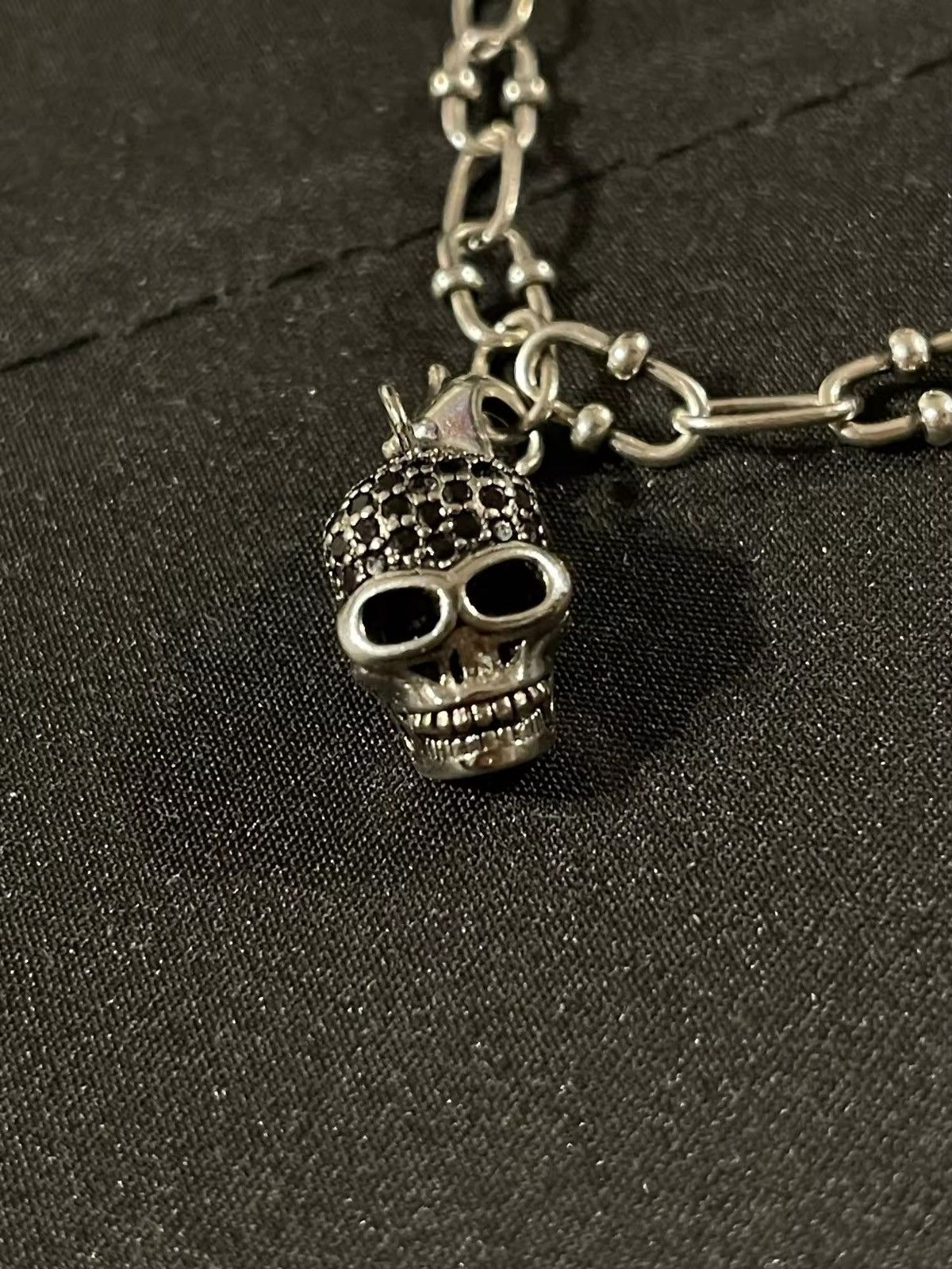 Other Skull Pave Charm Necklace Size ONE SIZE - 8 Thumbnail