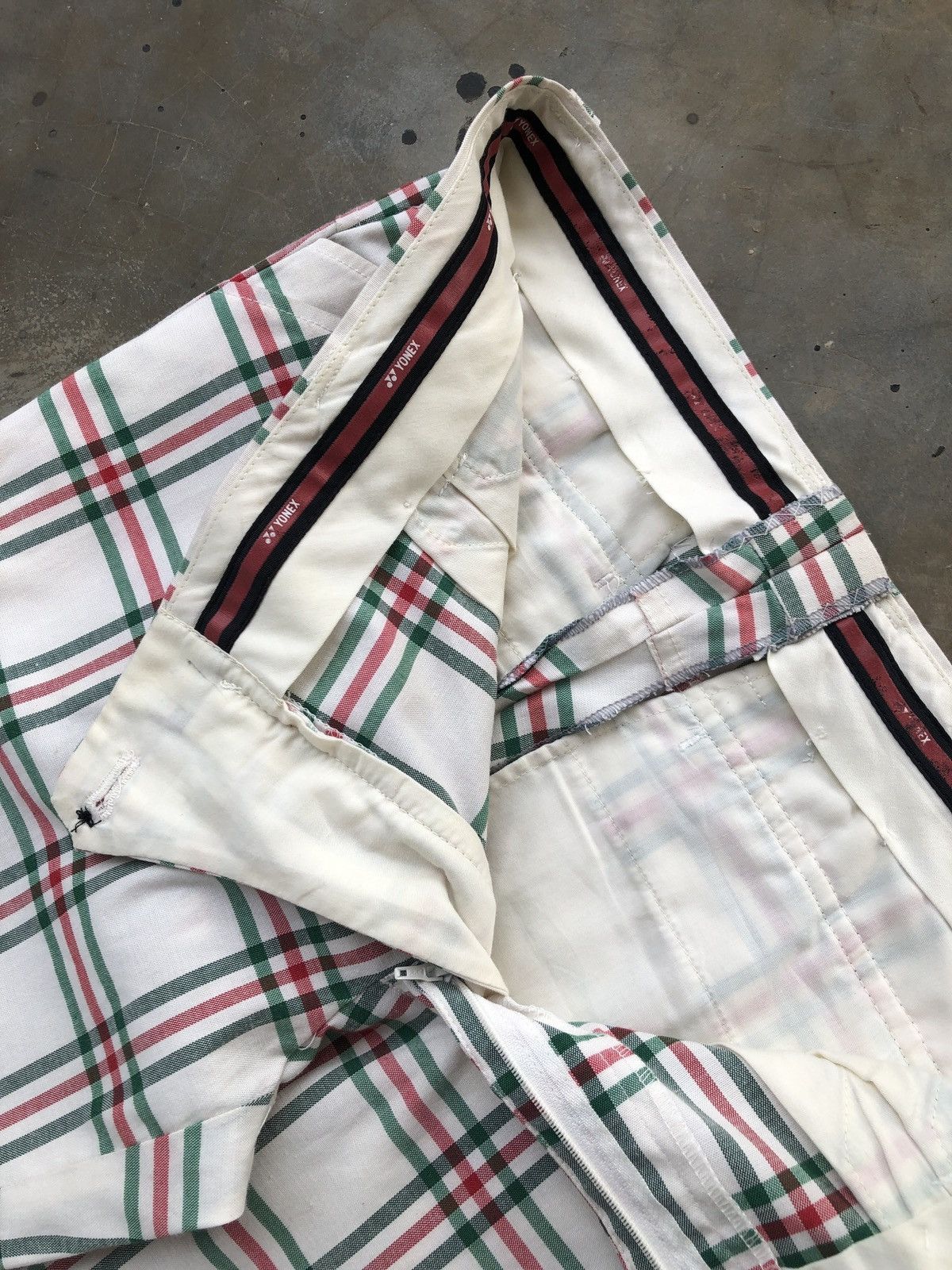 Japanese Brand Casual Vintage Golf Yonex Plaid Pants Tartan Trousers Size US 32 / EU 48 - 6 Thumbnail