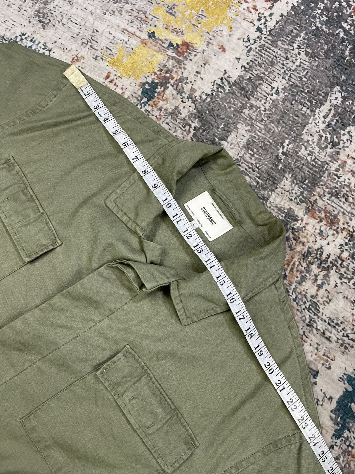 Ciaopanic Ciaopanic Stencil Military Multi Pocket Field Jacket Size US L / EU 52-54 / 3 - 13 Thumbnail