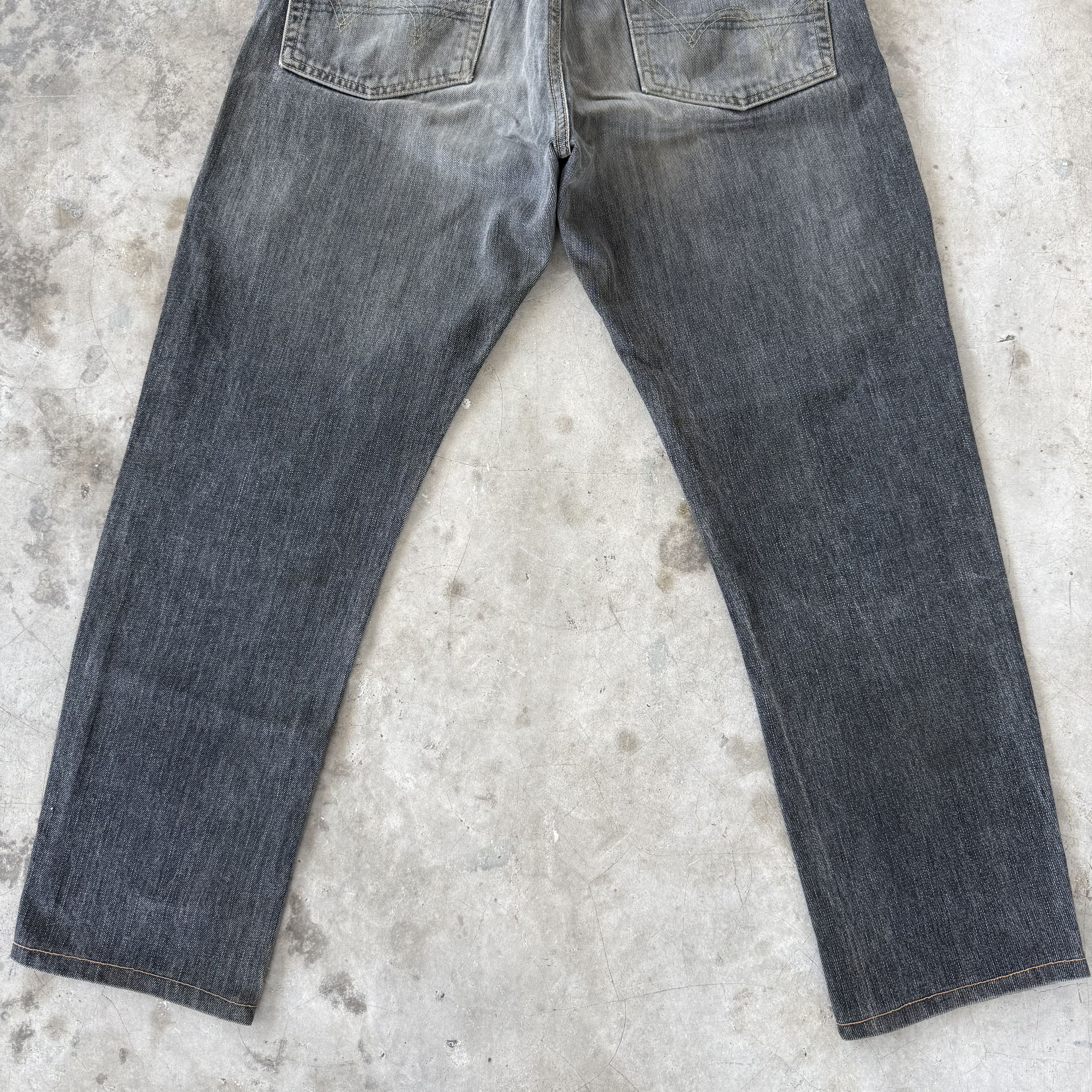 Edwin Vintage Edwin Orange Tag Black Denim Size US 32 / EU 48 - 10 Thumbnail