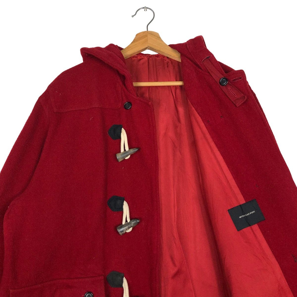 Hysteric Glamour 🔥Vtg Long Jacket Duffle Wool Peyton Place Sports Japan Size US M / EU 48-50 / 2 - 11 Thumbnail