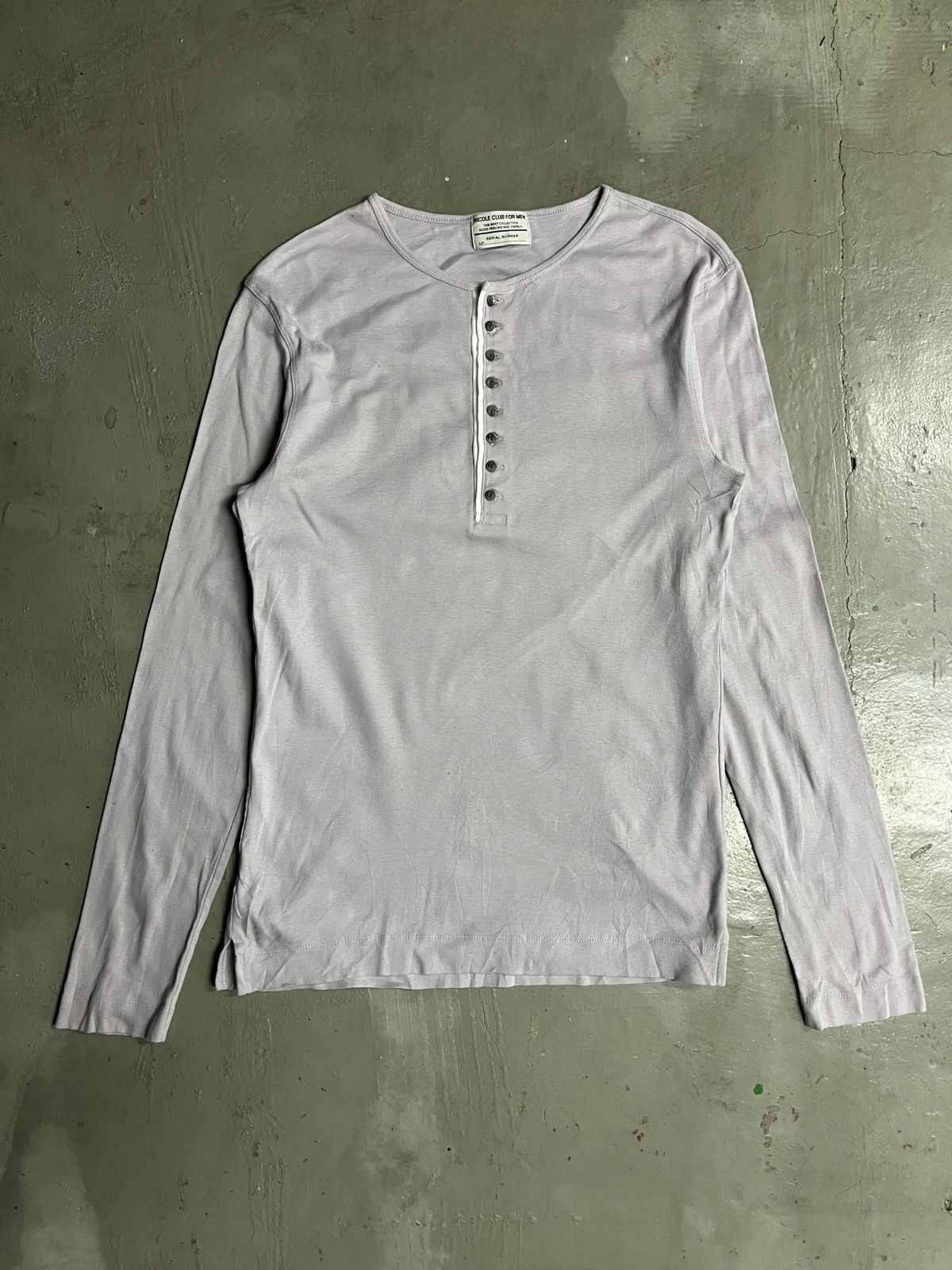 Tornado Mart Archived NCFM Nicole Henley Long Sleeve Japanese Size US S / EU 44-46 / 1 - 3 Thumbnail