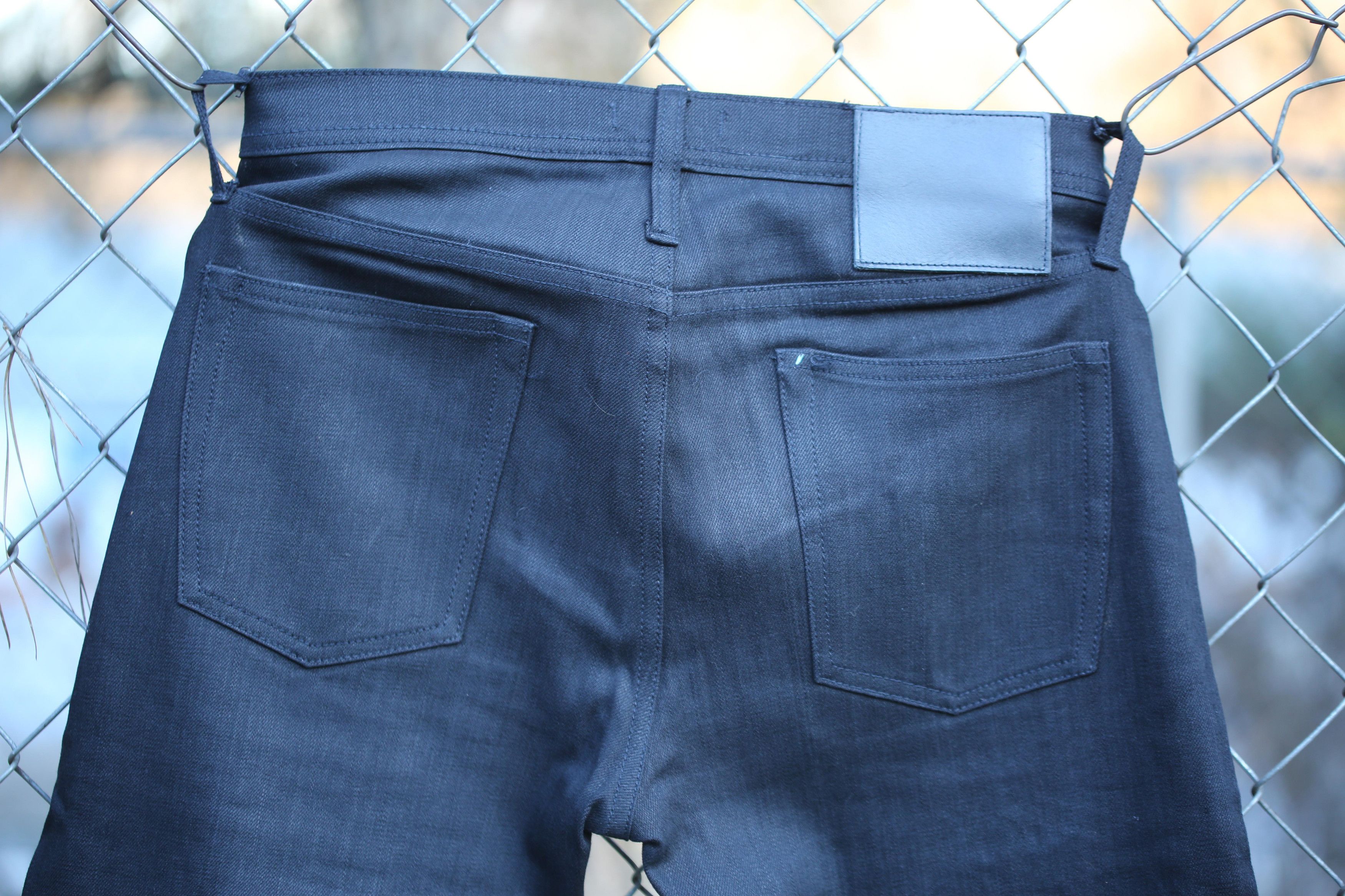 The Unbranded Brand Unbranded- UB244 11oz Tapered - Black Size US 31 - 4 Thumbnail