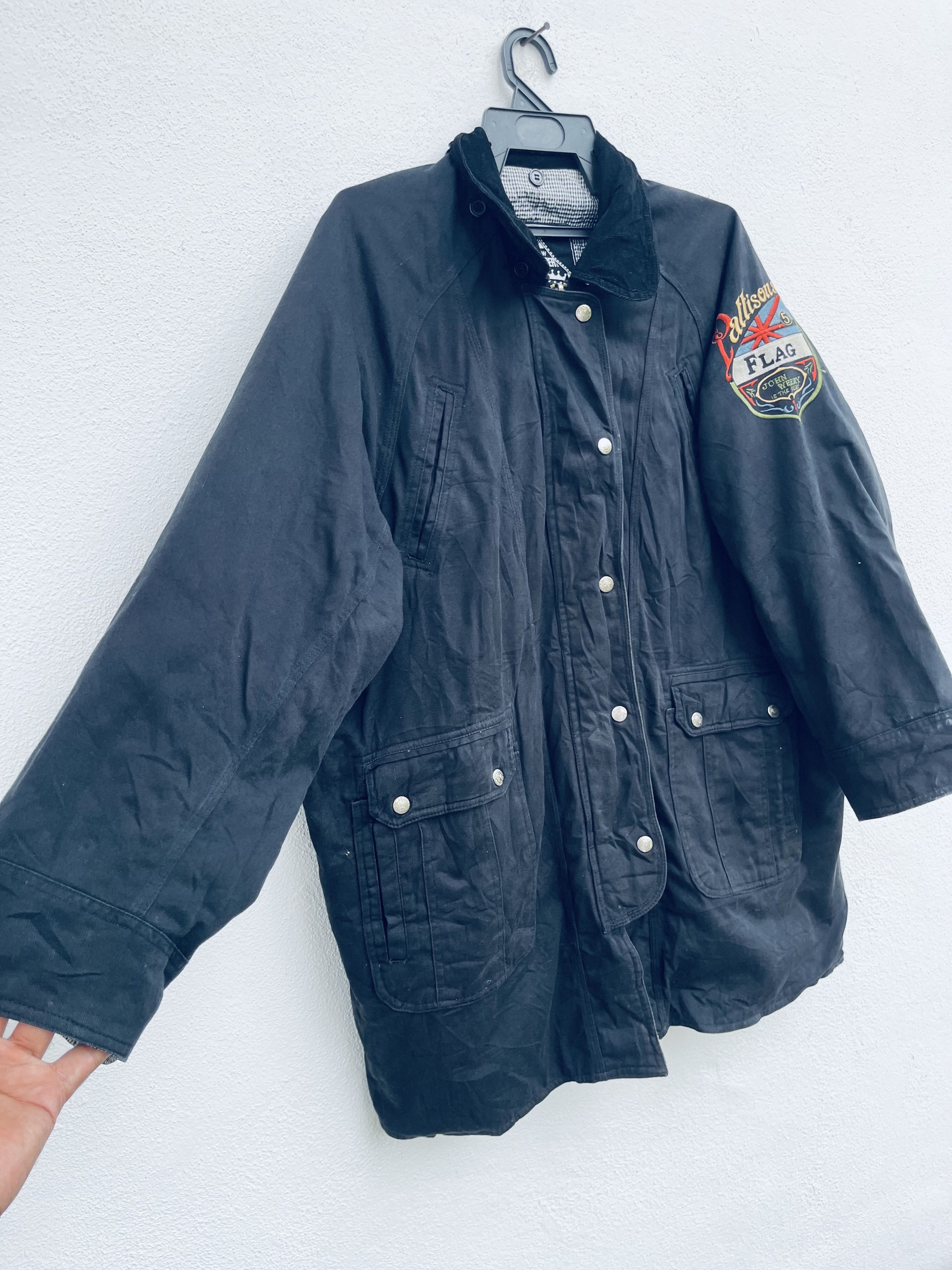 Japanese Brand Vintage Pattisons Flag John Werry Designer Style Size US XL / EU 56 / 4 - 4 Thumbnail