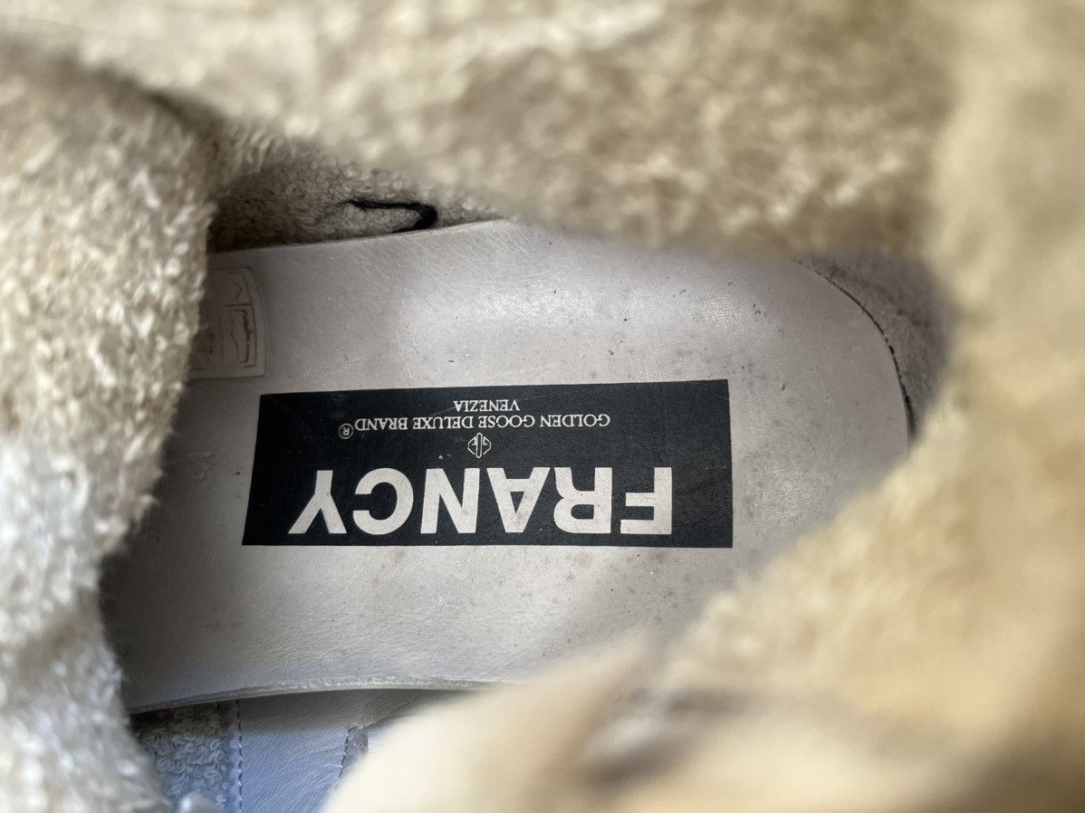 Golden Goose Golden goose Francy distressed hi top sneakers sz 41 Size US 8 / EU 41 - 11 Thumbnail