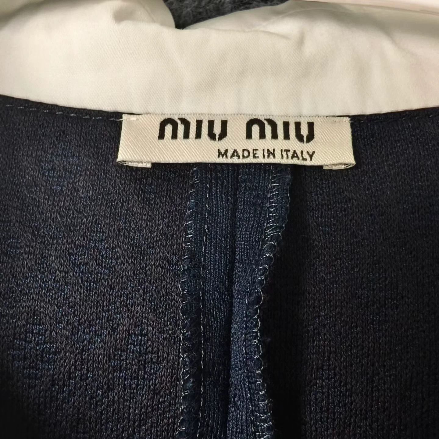 Miu Miu MIUMIU navy lace princess collar dress XS Size XS / US 0-2 / IT 36-38 - 3 Thumbnail