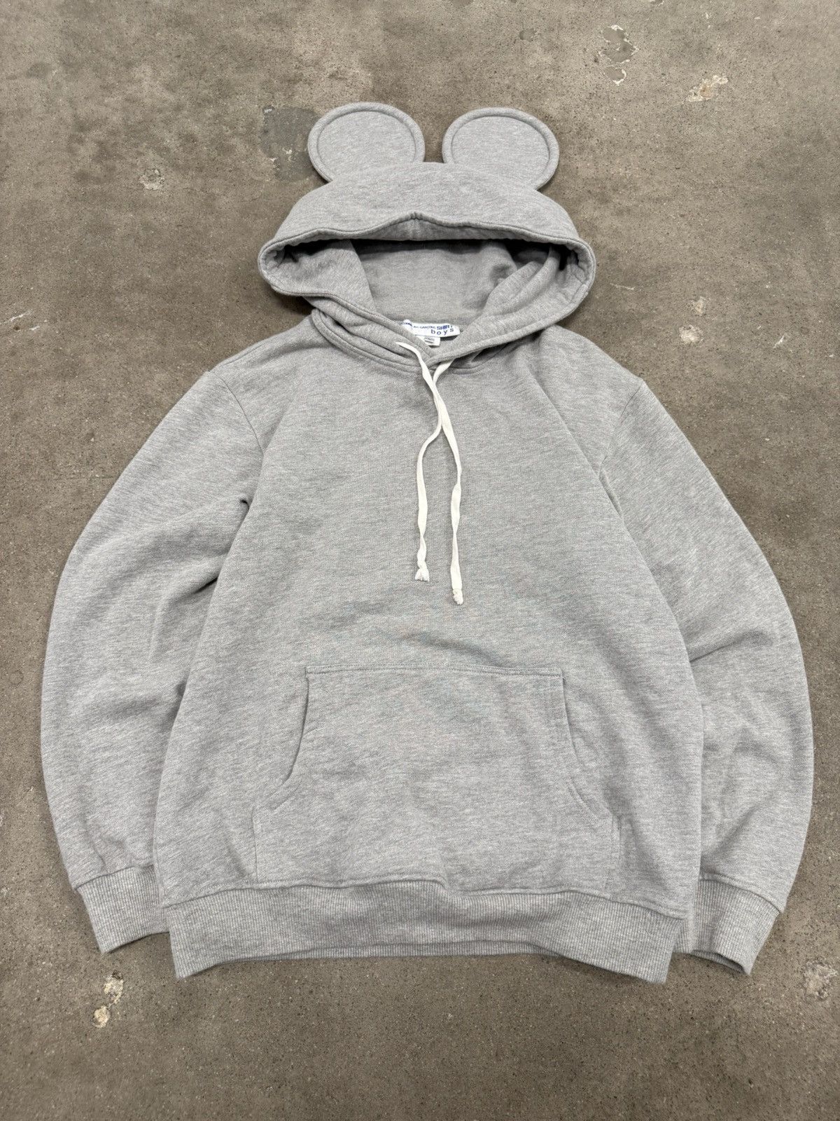 Comme des Garcons × Comme des Garcons SHIRT × Japanese Brand COMME DES GARCON MOUSE EARS RARE HOODIE Size US M / EU 48-50 / 2 - 1 Thumbnail