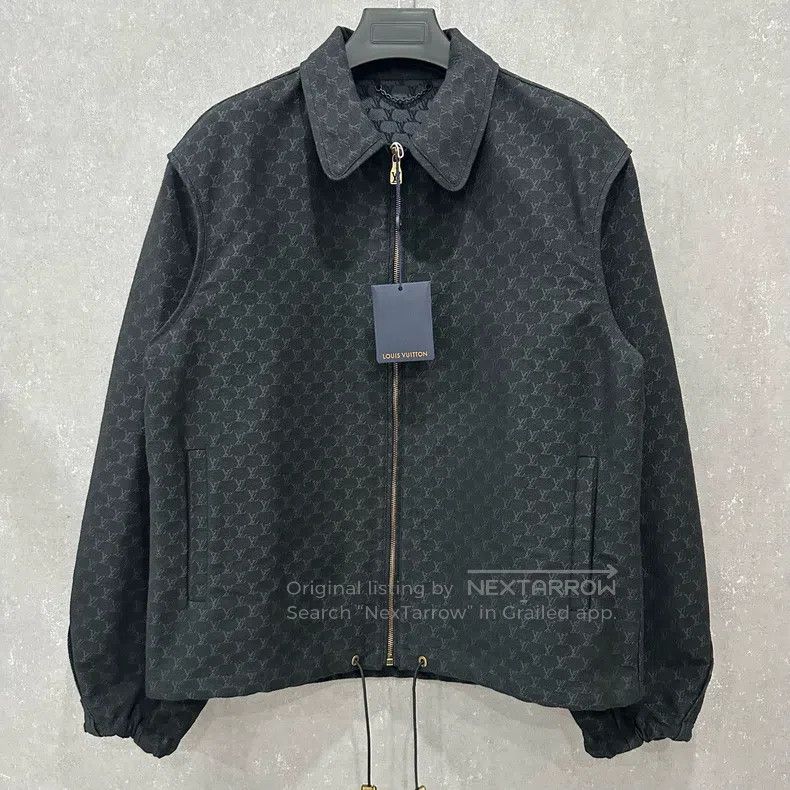 Louis Vuitton Embroidered Full Logo Jacket