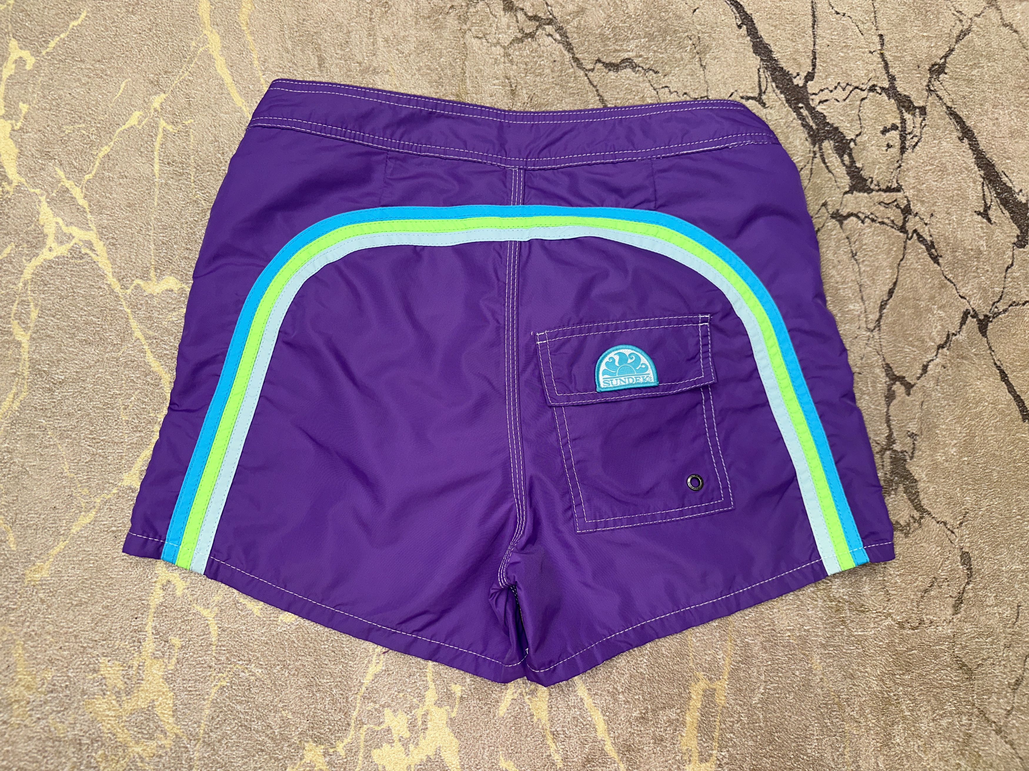 Sundek Sundek 29 Beach Board Shorts Trunks Bath Suit size 29 Xs S Size US 29 - 3 Thumbnail