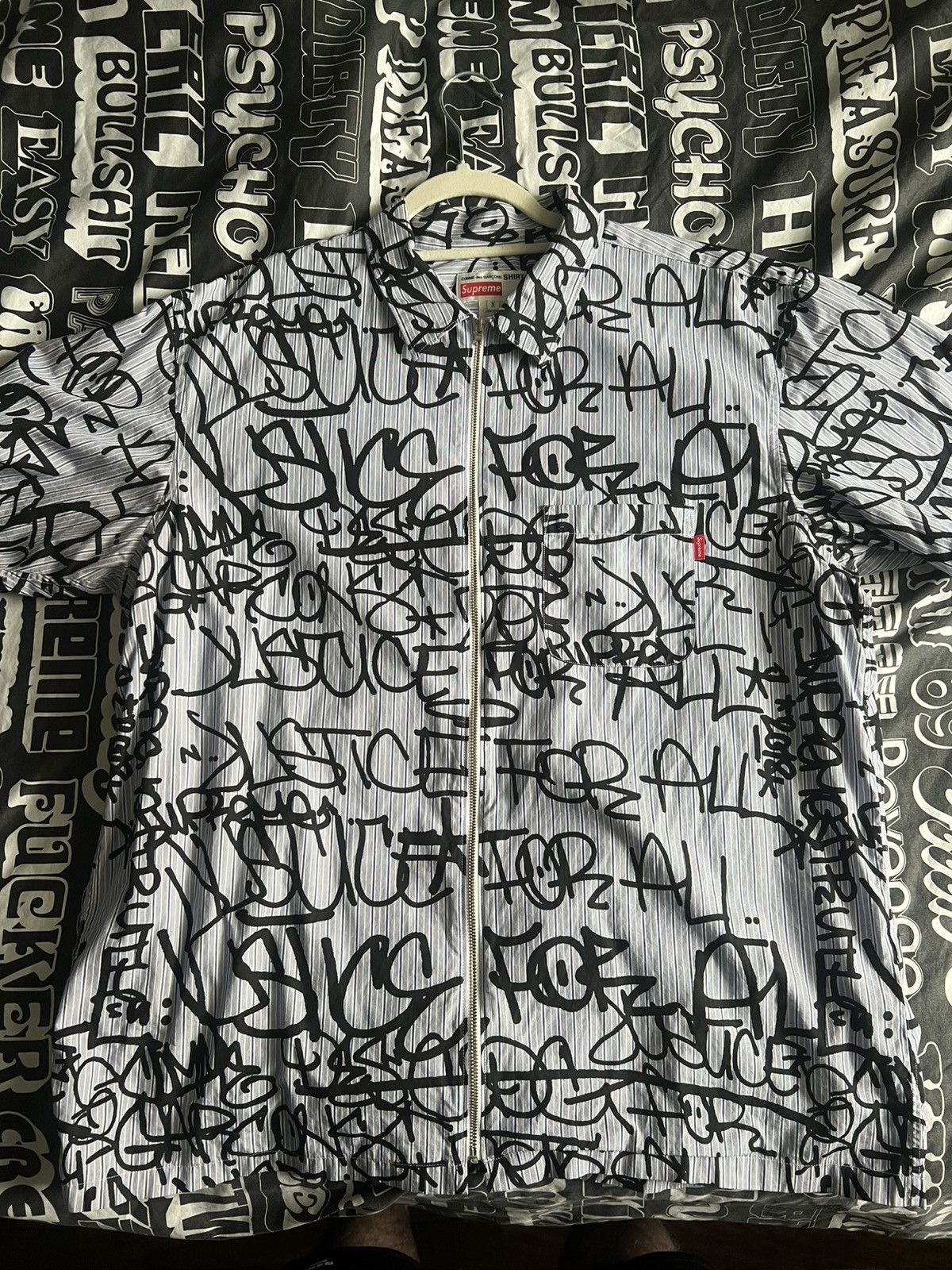 Comme des Garcons SHIRT × Supreme Supreme x cdg graffiti shirt Size US XL / EU 56 / 4 - 1 Thumbnail