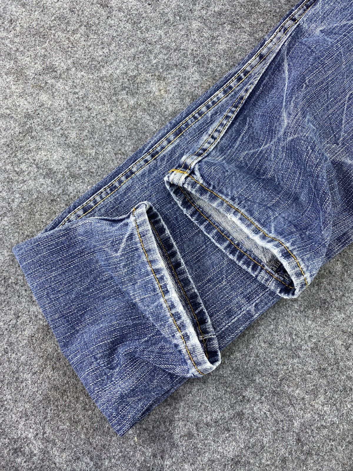 Japanese Brand Oririn Blue Wash Jeans - J1002 Size US 28 / EU 44 - 12 Thumbnail