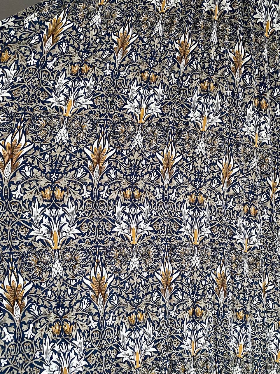 H&M H&M X William Morris & Co Floral Pattern Pleated Skirt, M Size 32" / US 10 / IT 46 - 6 Thumbnail