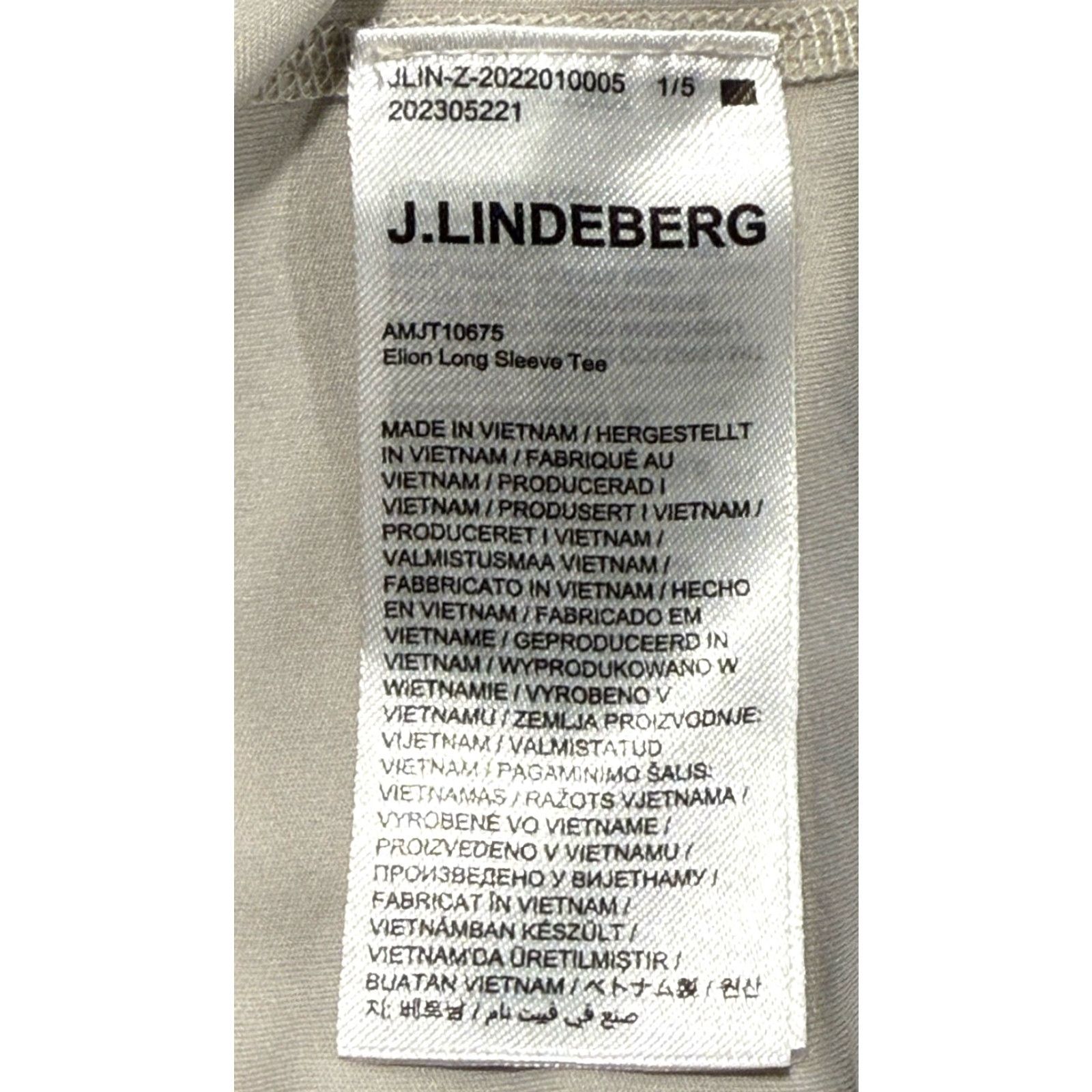 J.Lindeberg J Lindeberg Elion Long Sleeve Tee Mens Sz M Performance Size US M / EU 48-50 / 2 - 7 Thumbnail