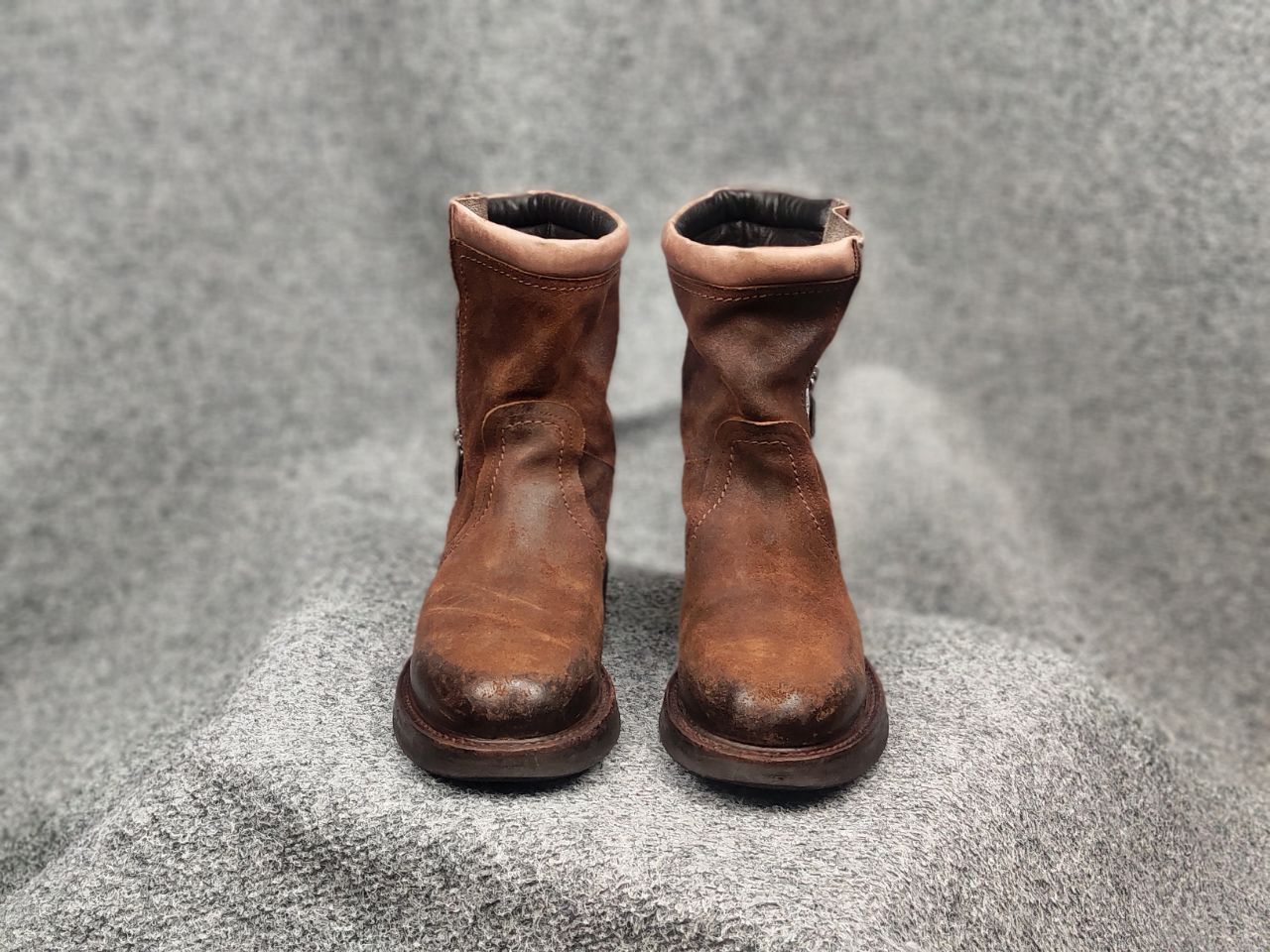 Alberto Fasciani Alberto Fasciani Handmade Luxury Ankle Zip Leather Boots Size US 6 / IT 36 - 5 Thumbnail