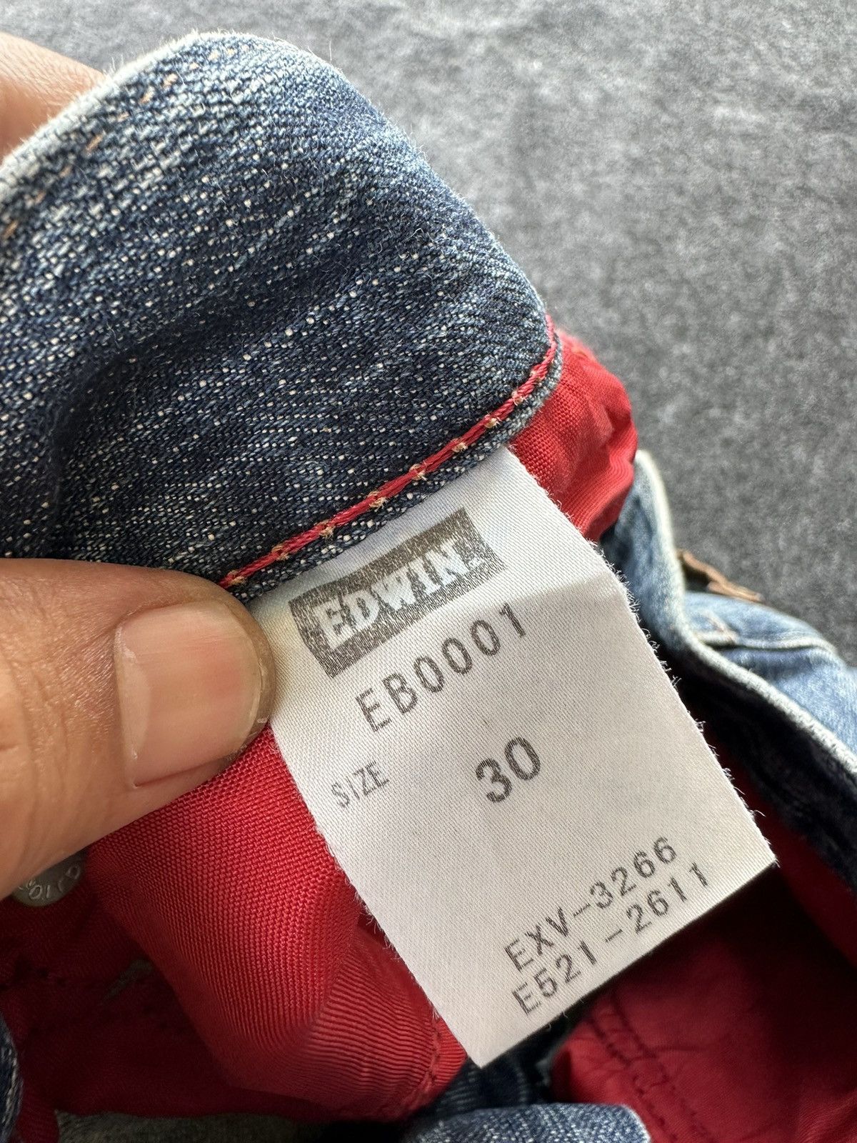 Edwin × If Six Was Nine × Japanese Brand Edwin Blue Trip Vintage Red Trademark Denim Size 30 F78 Size US 30 / EU 46 - 17 Thumbnail