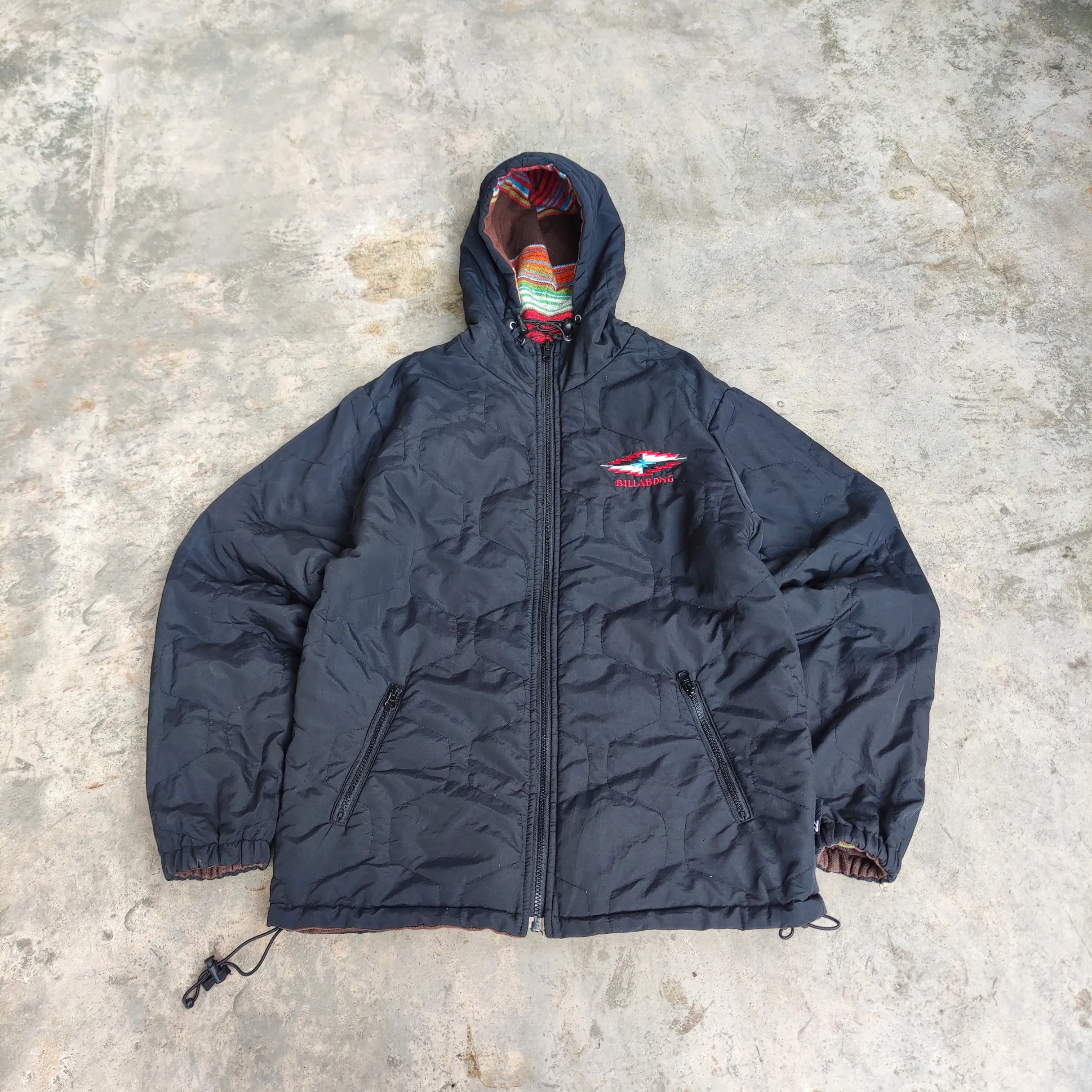 Billabong Vintage Billabong x Navajo Reversible Jacket Size US L / EU 52-54 / 3 - 13 Thumbnail