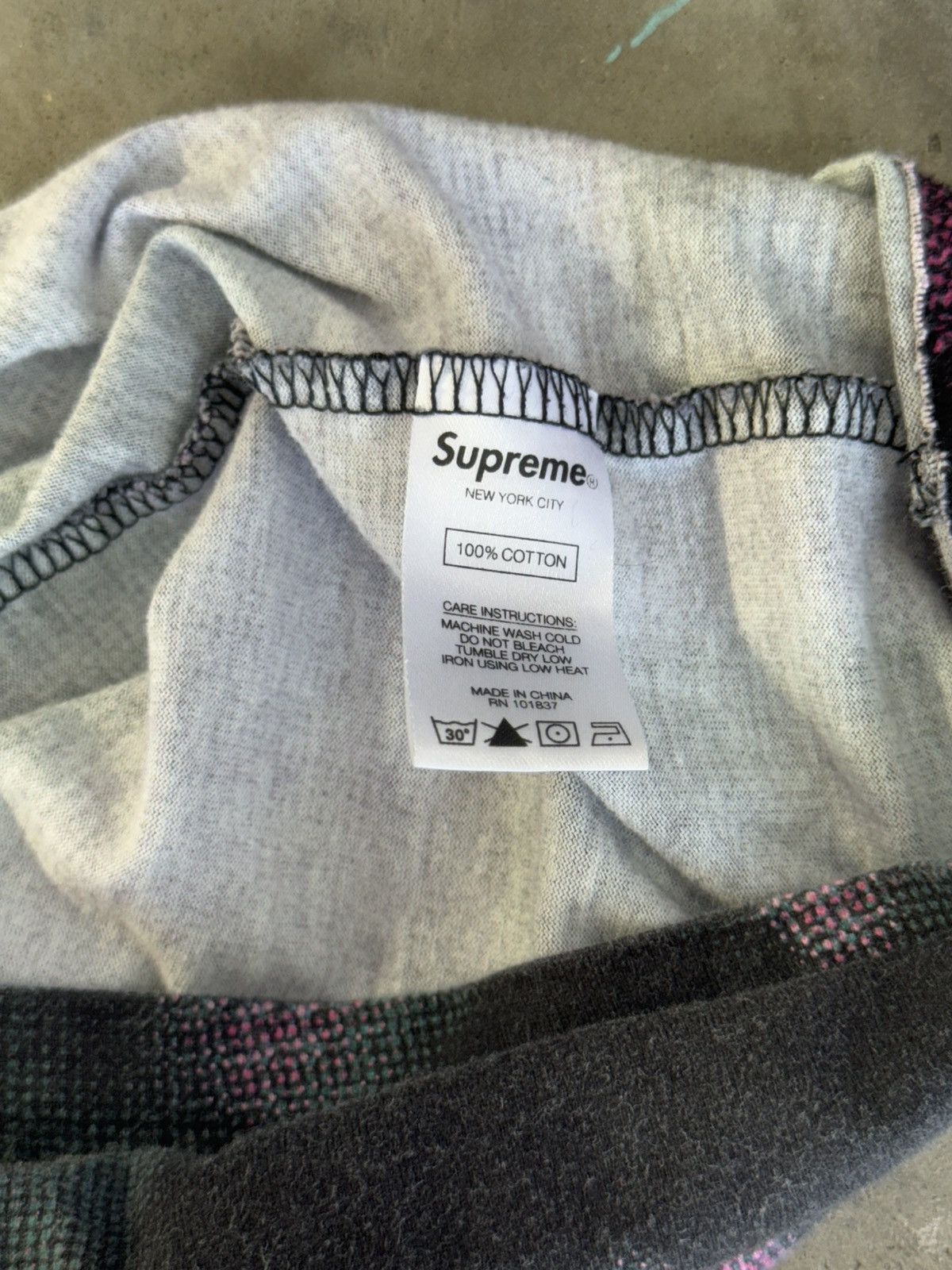 Supreme Supreme Half Tone Long Sleeve Size US L / EU 52-54 / 3 - 3 Thumbnail