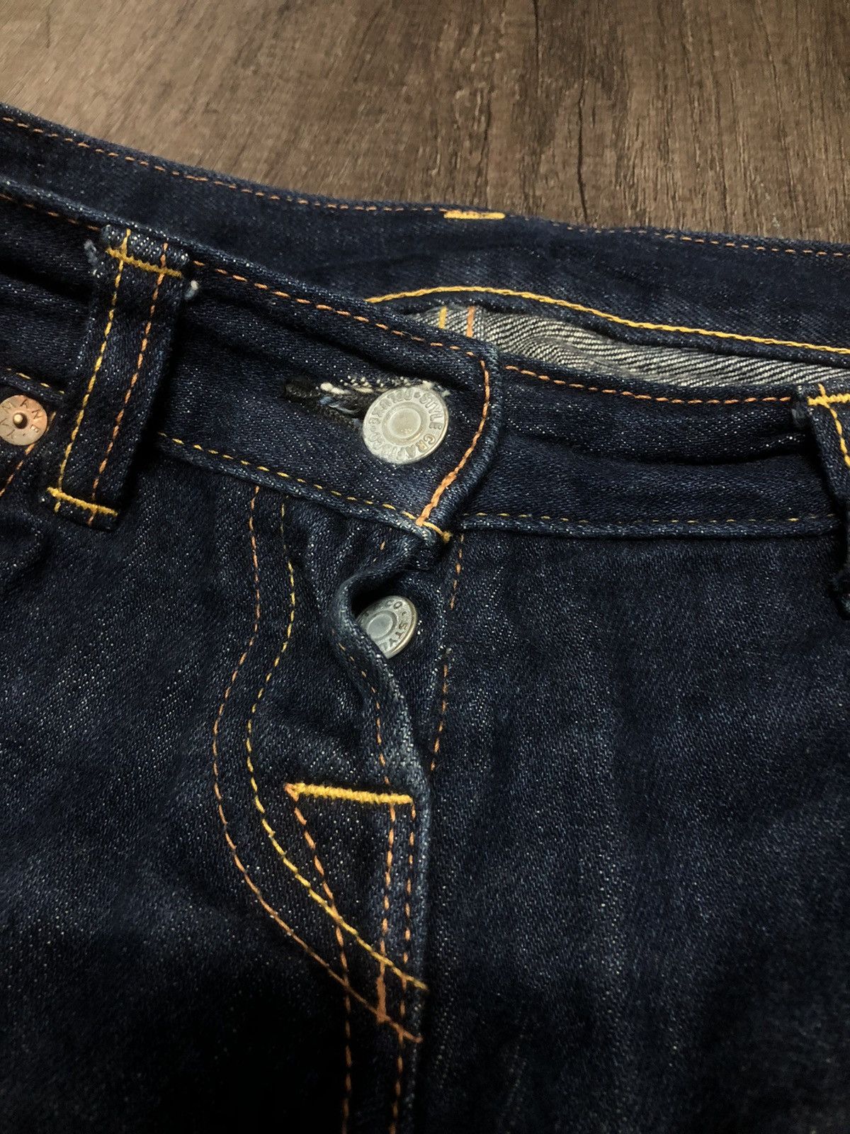 Evisu × Japanese Brand Evisu Donna Jeans Size 32" / US 10 / IT 46 - 7 Thumbnail