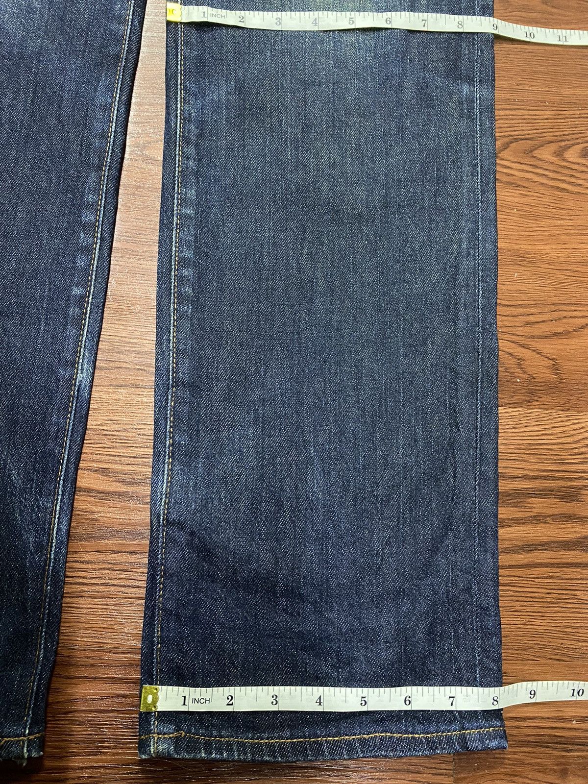 Japanese Brand Vintage Japanese Brands Uniqlo S003 Mud Wash Loose Jeans Size US 32 / EU 48 - 11 Thumbnail