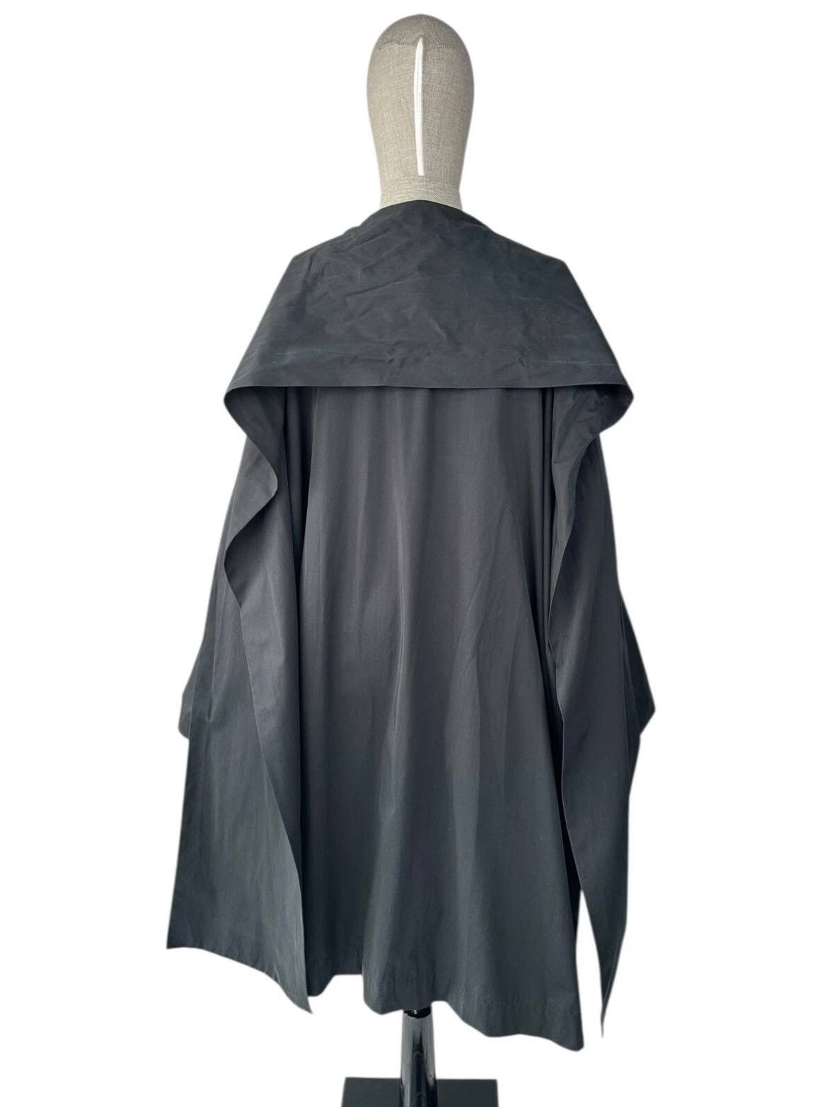 Other CHRISTA DE CAROUGE Avant Garde Black Oversized Coat Jacket Size ONE SIZE - 2 Thumbnail