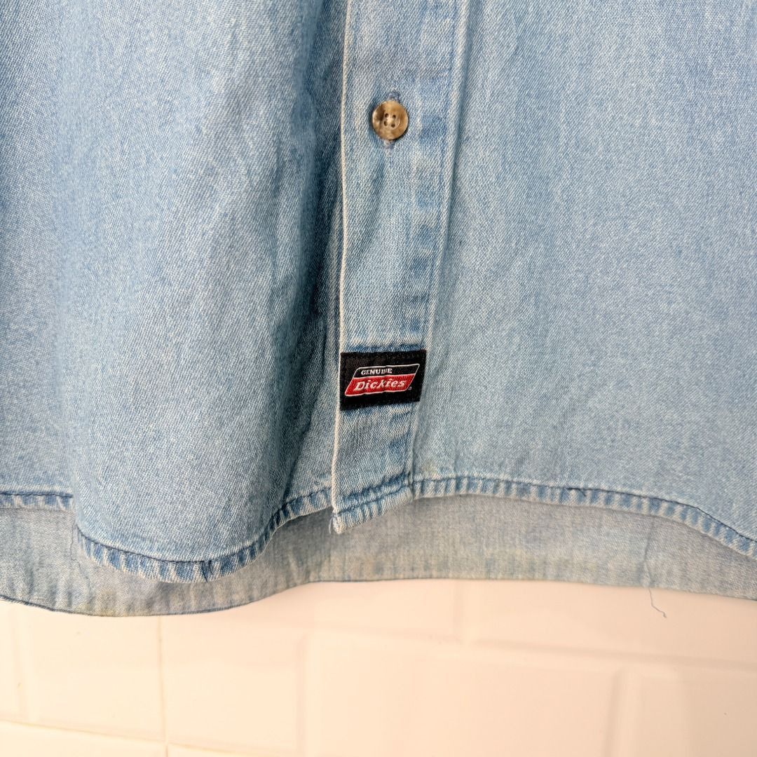 Dickies Size M L/S Dickies Denim Shirt Pit 22 Size US M / EU 48-50 / 2 - 6 Thumbnail