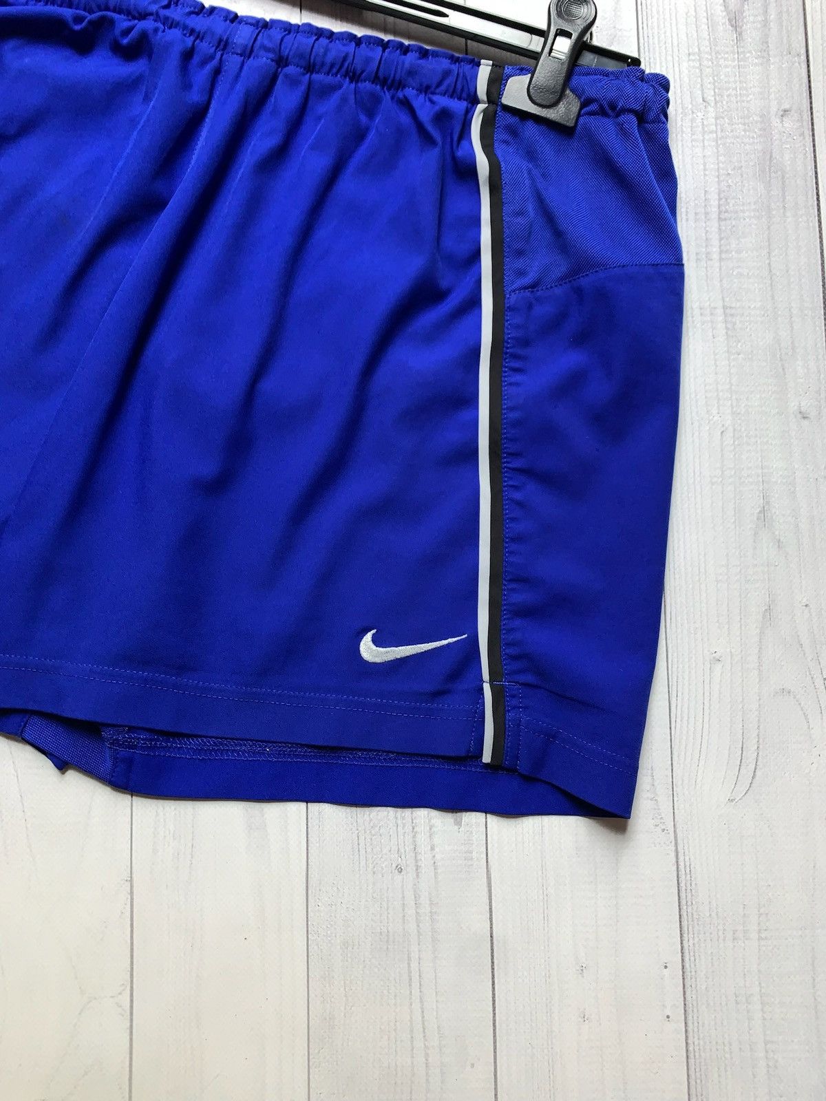 Nike × Vintage Vintage Nike Manchester United soccer shorts blue rare S Size US 30 / EU 46 - 2 Thumbnail