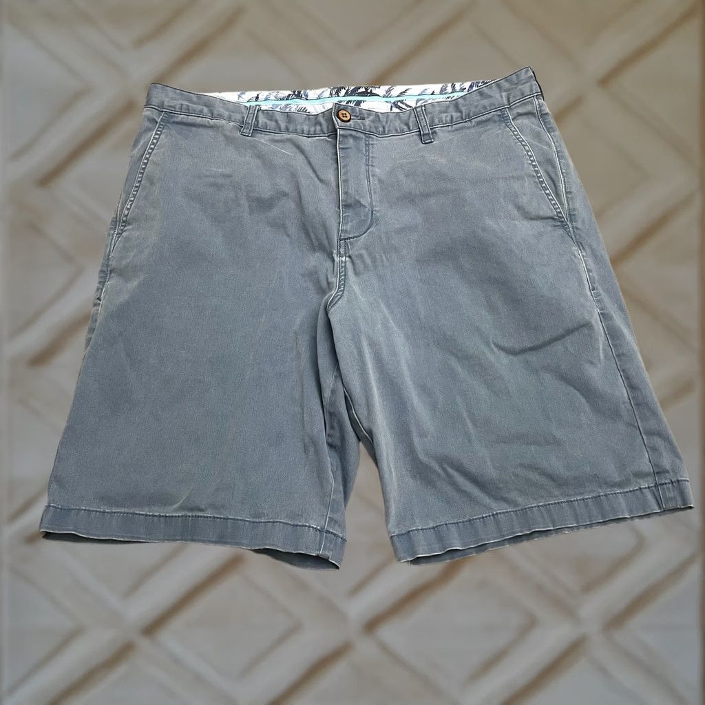 Tommy Bahama Tommy Bahama Chino Shorts Mens 36 Blue Pockets Cotton Blend Casual Outdoor Size US 36 / EU 52 - 1 Thumbnail