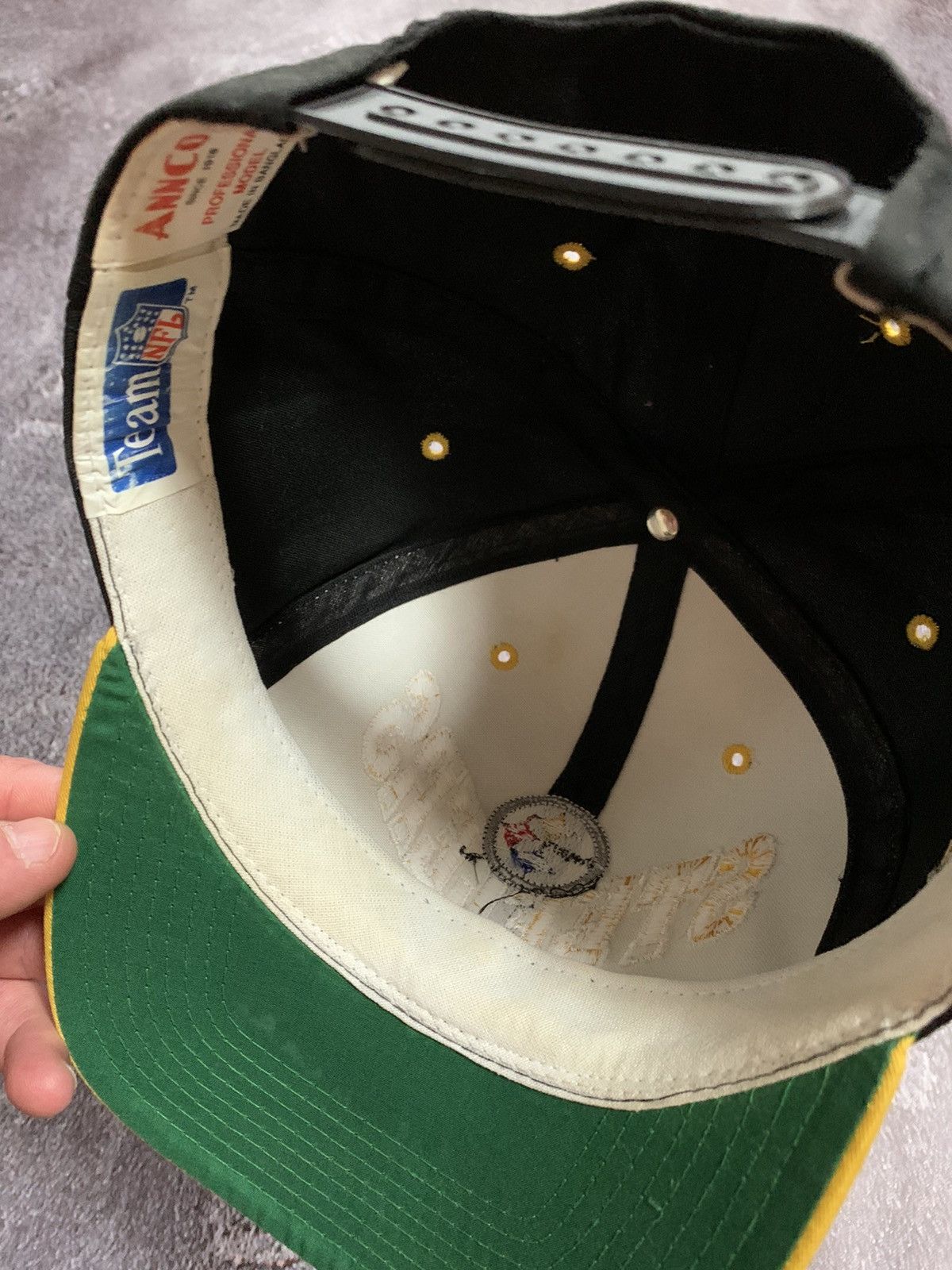 NFL × Sports Specialties VTG 90’s NFL PITTSBURGH STEELERS Annco Cap/SnapBack Size ONE SIZE - 9 Thumbnail