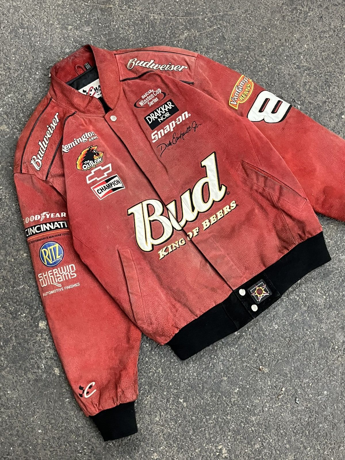 NASCAR × Vintage Nascar vintage Budweiser beer jacket rare hype streetwear Size US M / EU 48-50 / 2 - 1 Thumbnail