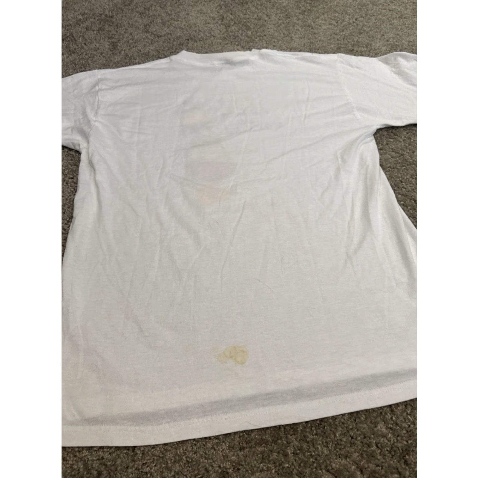 Fruit Of The Loom VINTAGE 90s I Don’t Do Mornings Grumpy Duck Cartoon Art T-Shirt Large White Unisex Adults L 90s Shirt Mens/Womens Size US L / EU 52-54 / 3 - 6 Thumbnail