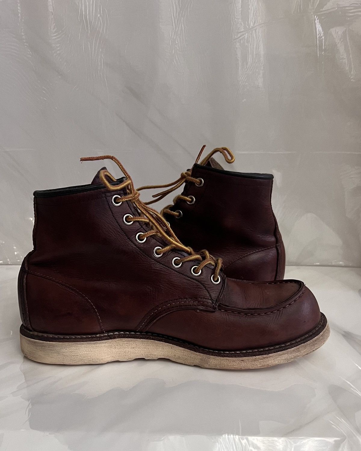 Red Wing Red wing #8138 classic moc toe brown leather boot size 9 D Size US 9 / EU 42 - 6 Thumbnail