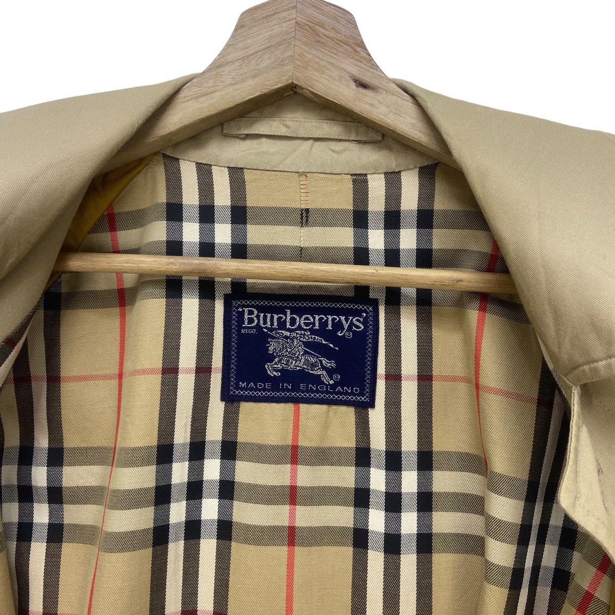Burberry Prorsum Vintage Burberrys Prorsum England Nova Check Trench Coat Size US S / EU 44-46 / 1 - 21 Thumbnail