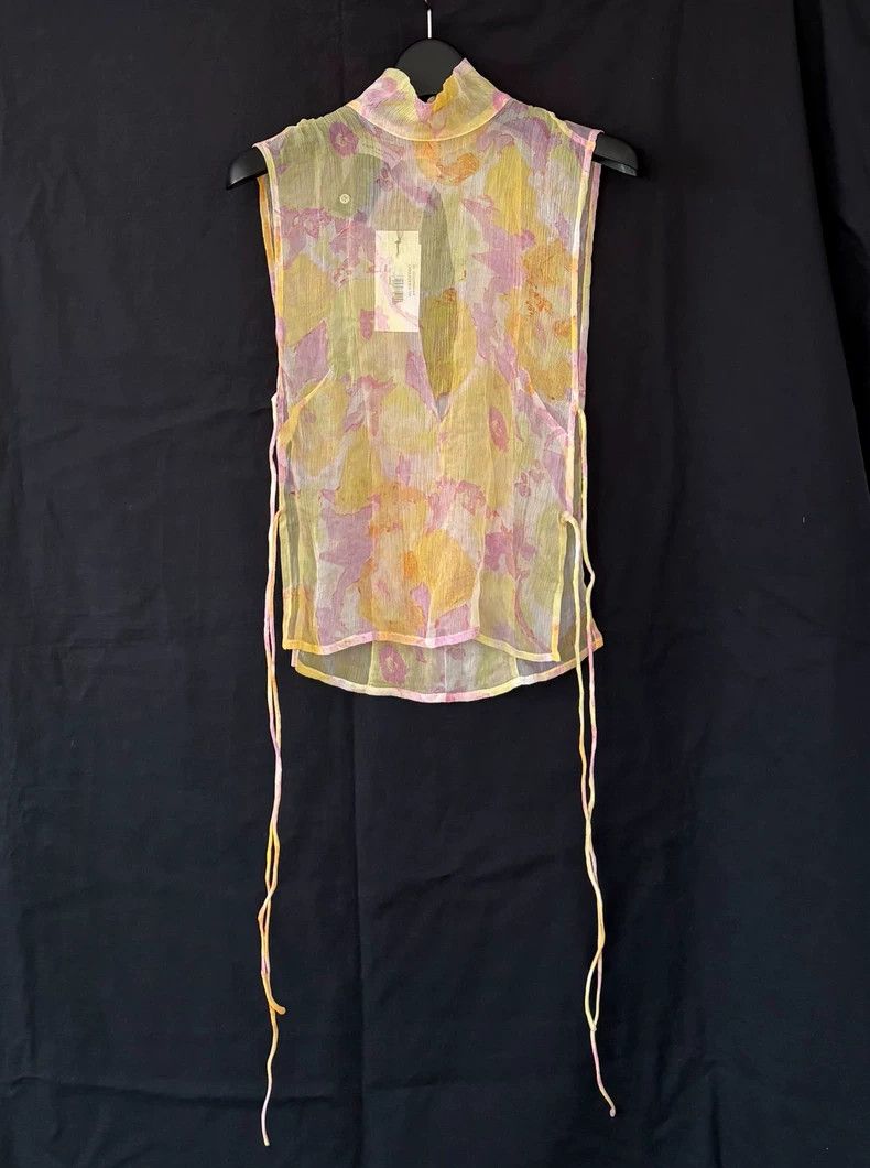 Dries Van Noten dries van noten size：38 Silk vest 2506-Nextarrow Size XXS / US 00 / IT 34 - 1 Thumbnail