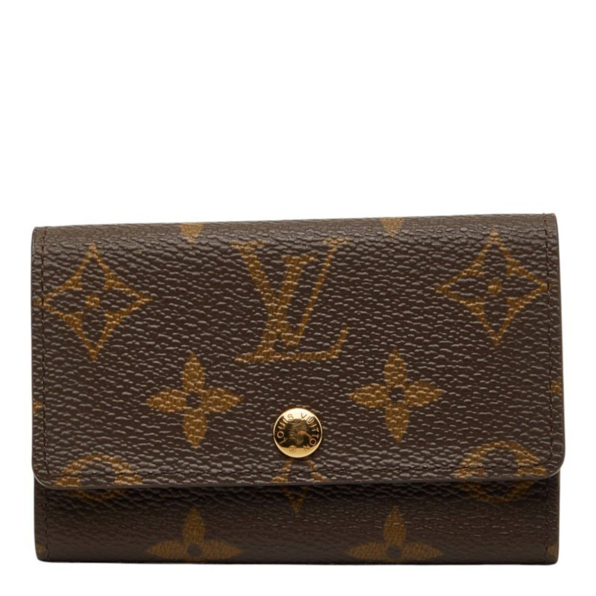 Louis Vuitton Louis Vuitton Monogram Multicles 6 Key Case, 6-ring, M62630, Brown Leather, Women's LOUIS VUITTON Size ONE SIZE - 1 Thumbnail