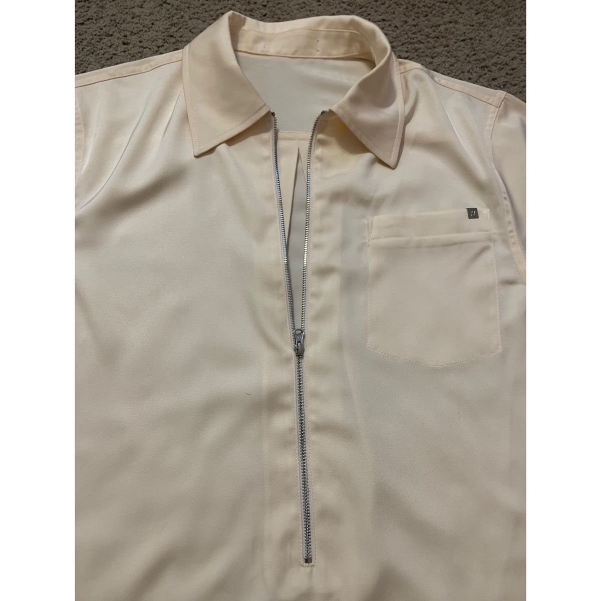 Helmut Lang HELMUT LANG LUXURY ZIP UP SHIRT Size US M / EU 48-50 / 2 - 2 Thumbnail