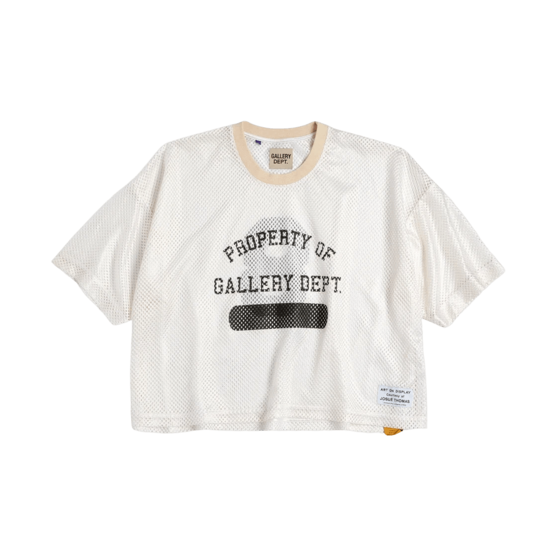 Gallery Dept. o1mle0825 Practice Jersey T-Shirt in Antique White Size US L / EU 52-54 / 3 - 1 Thumbnail
