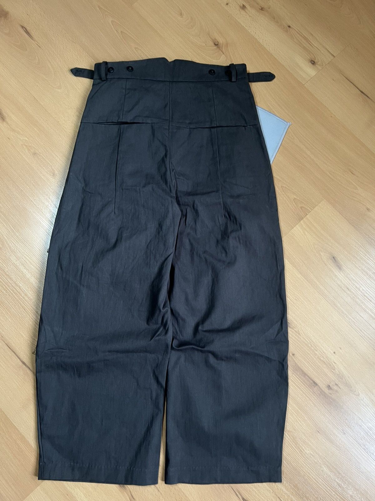 No Faith Studios No Faith Studios Wide Leg Balloon Trousers Black Size US 32 / EU 48 - 9 Thumbnail